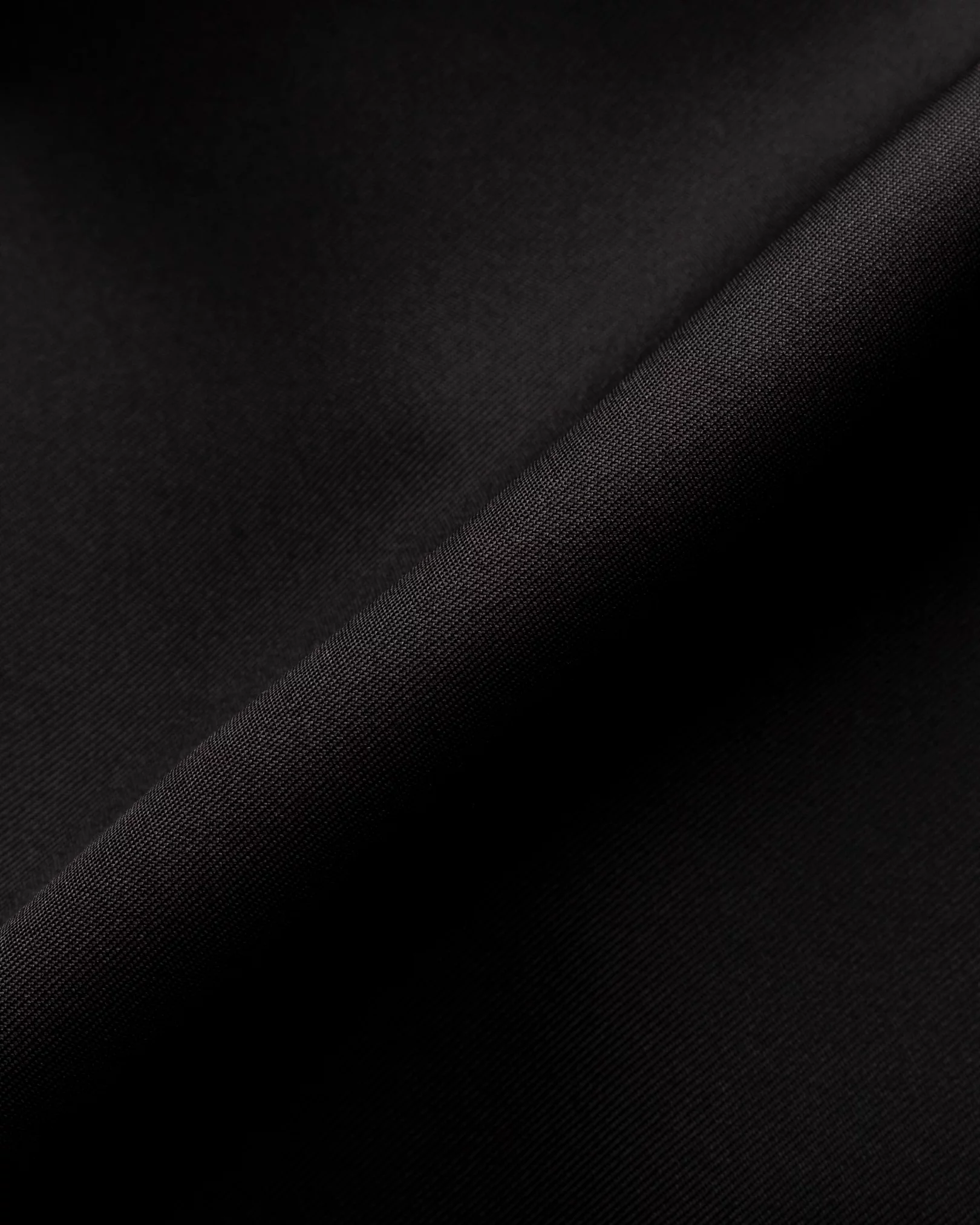 Eton - black silk shirt