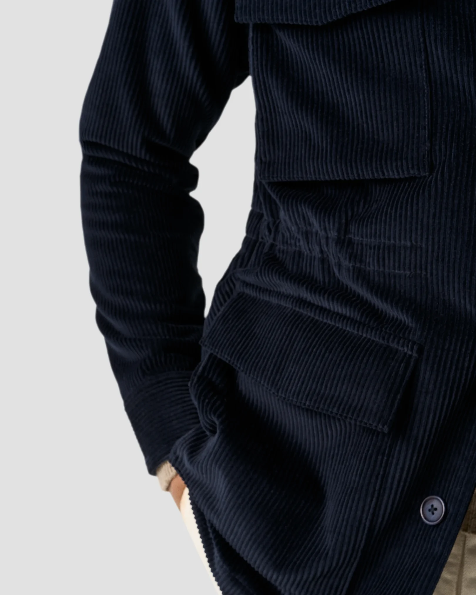 Eton - corduroy field jacket