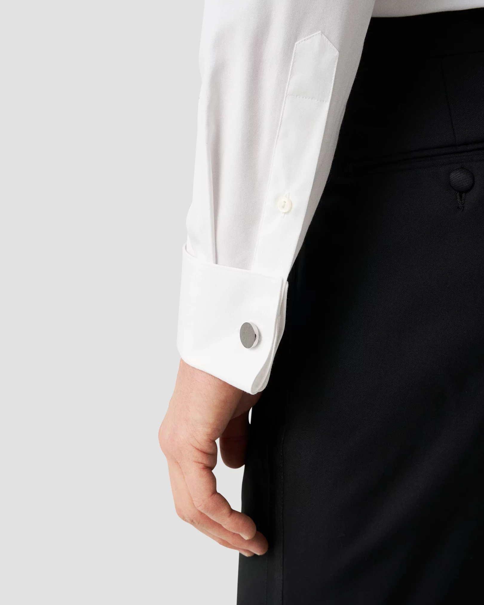 Eton - White Piqué Tuxedo Shirt