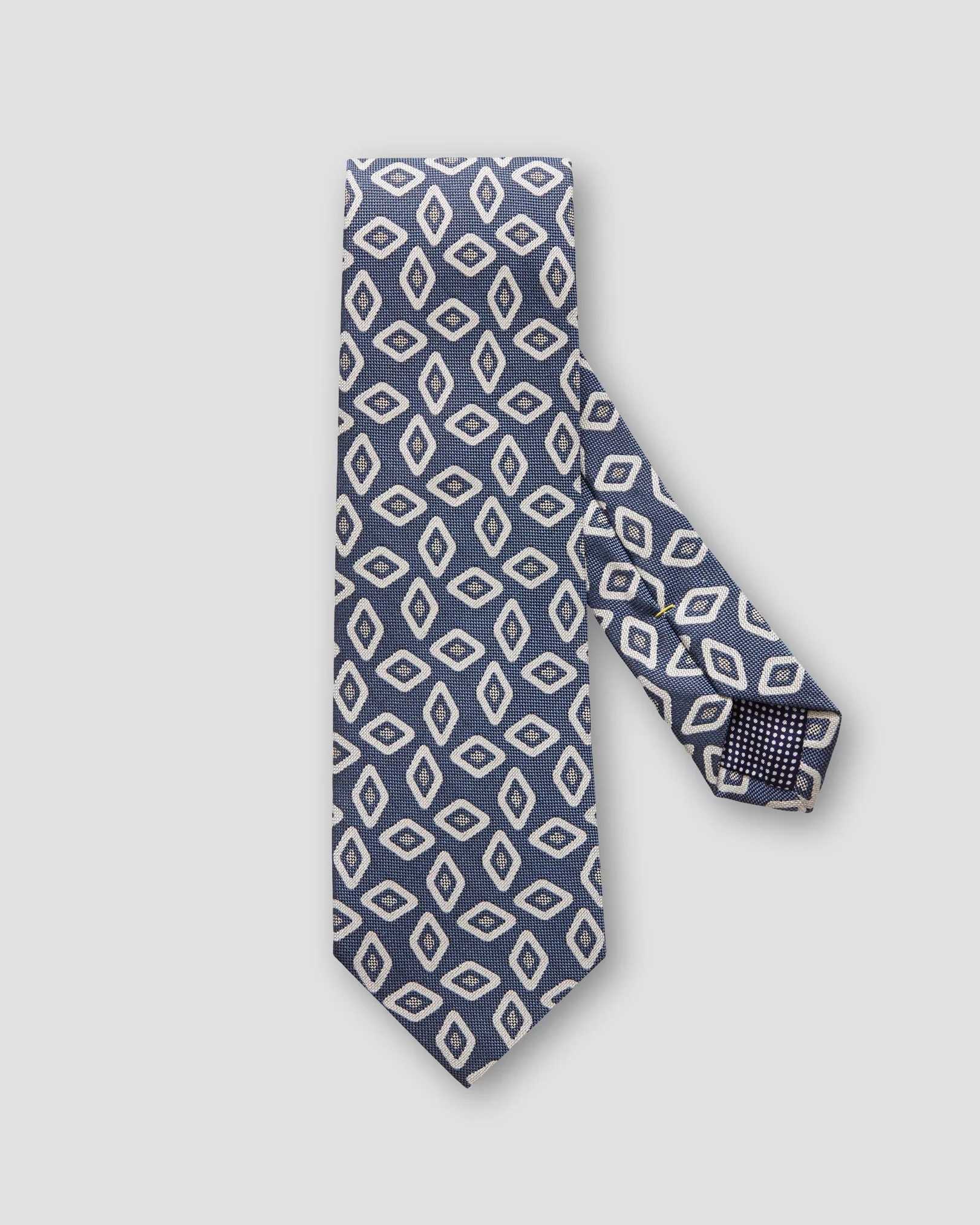 Eton - dark blue geometric tie