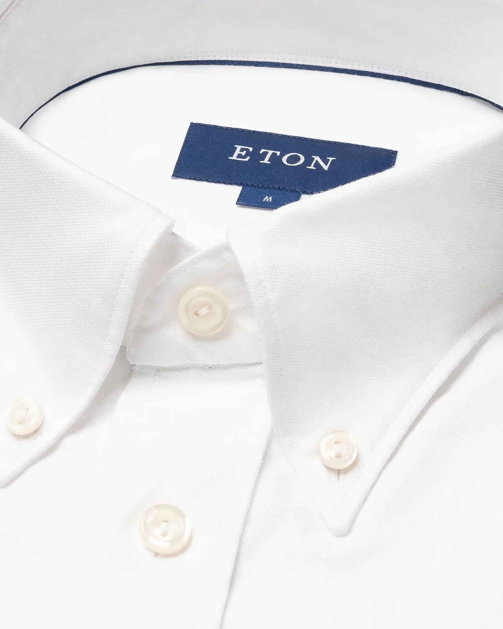 Eton - button down white oxford