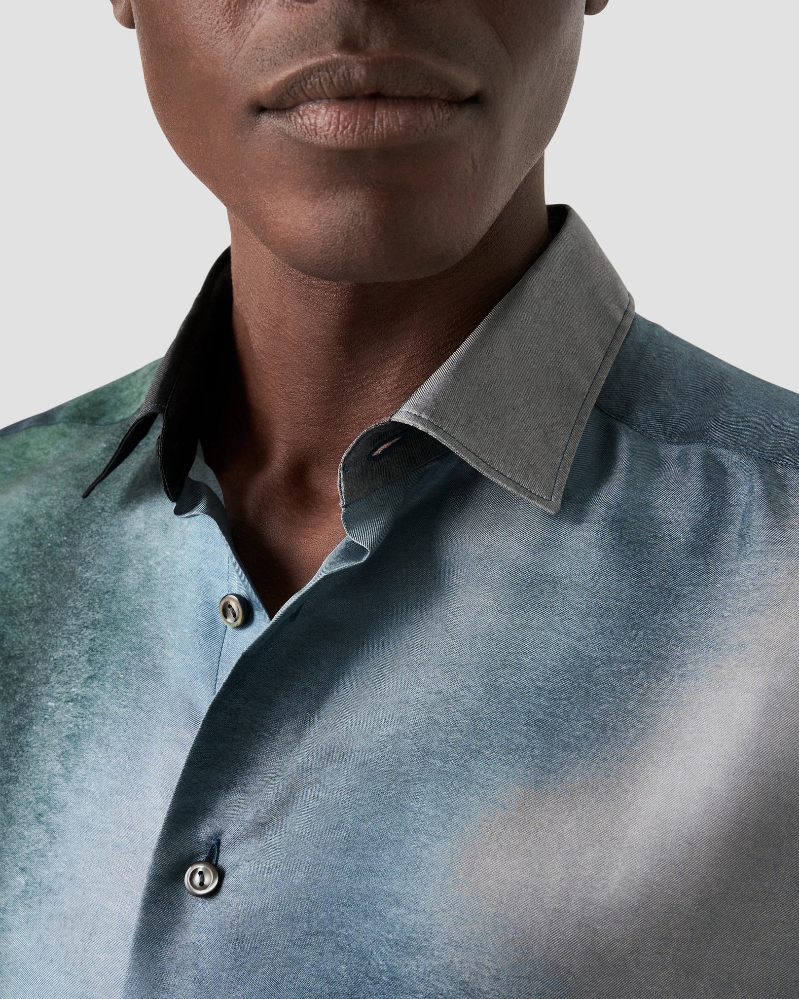Eton - fade silk shirt