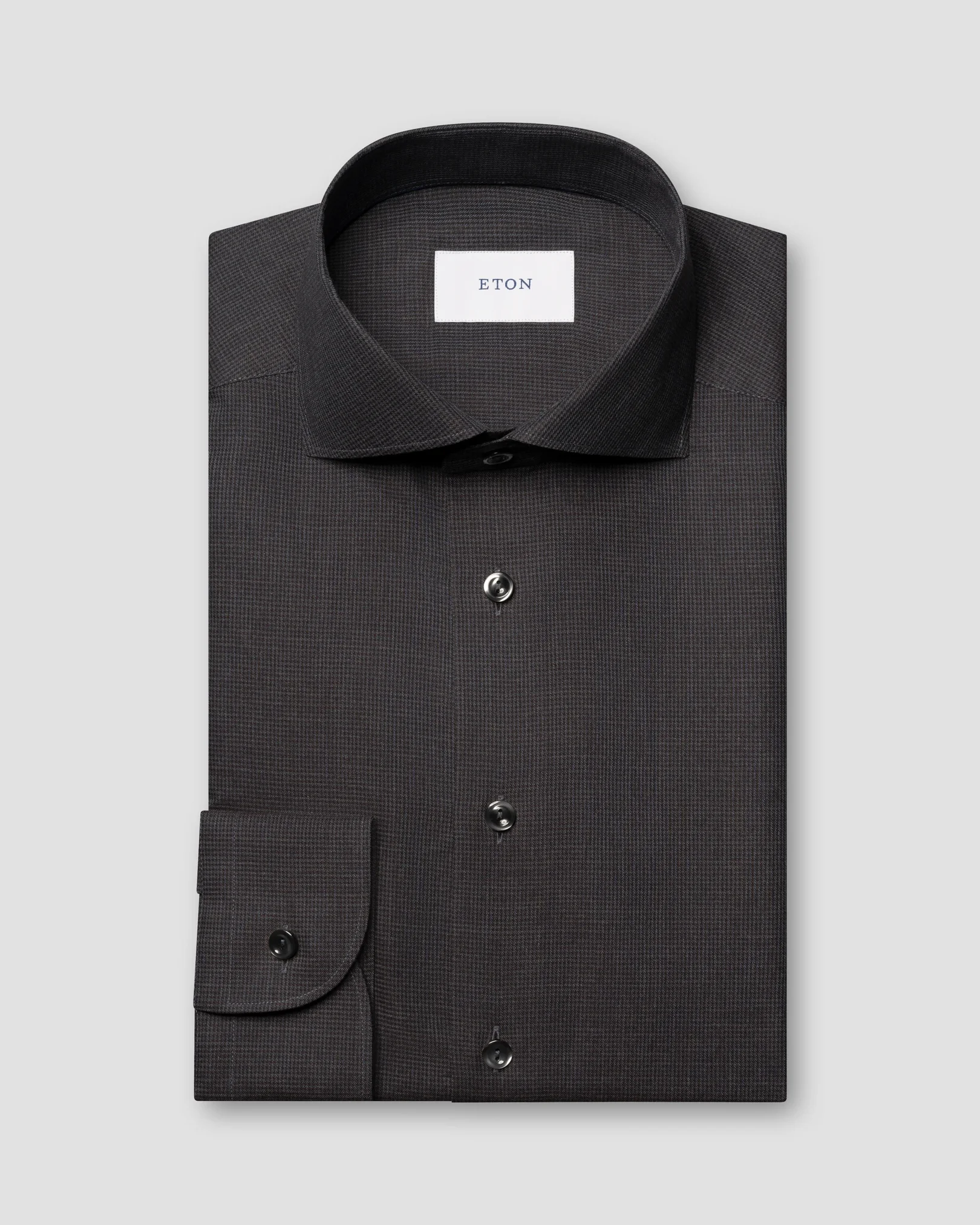 Eton - micro check signature flannel 256