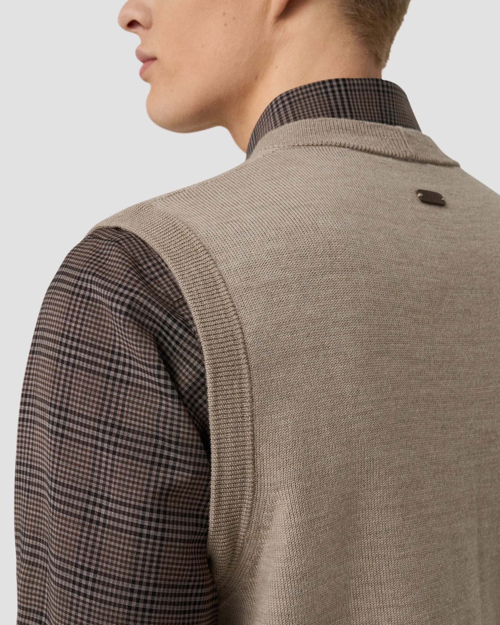 Eton - Structured Knit Vest