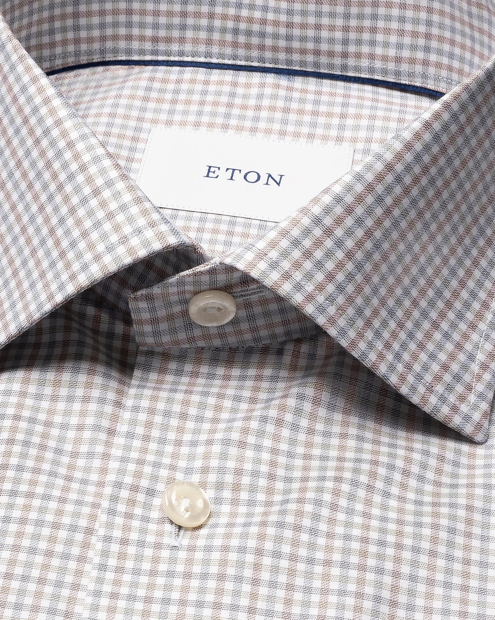 Eton - Micro Check Twill Shirt