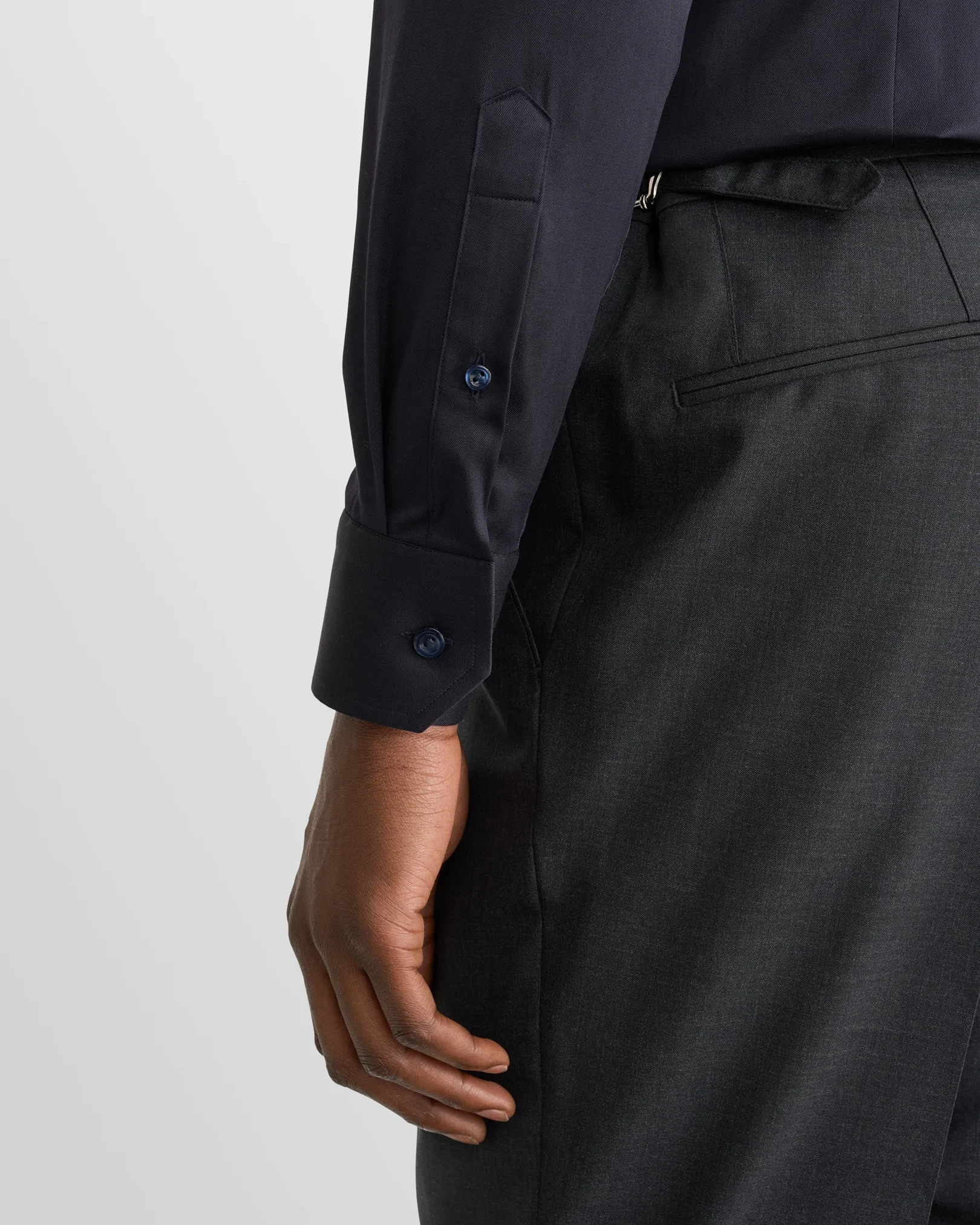 Eton - Signature Twill-Hemd mit geometrischem Effekt
