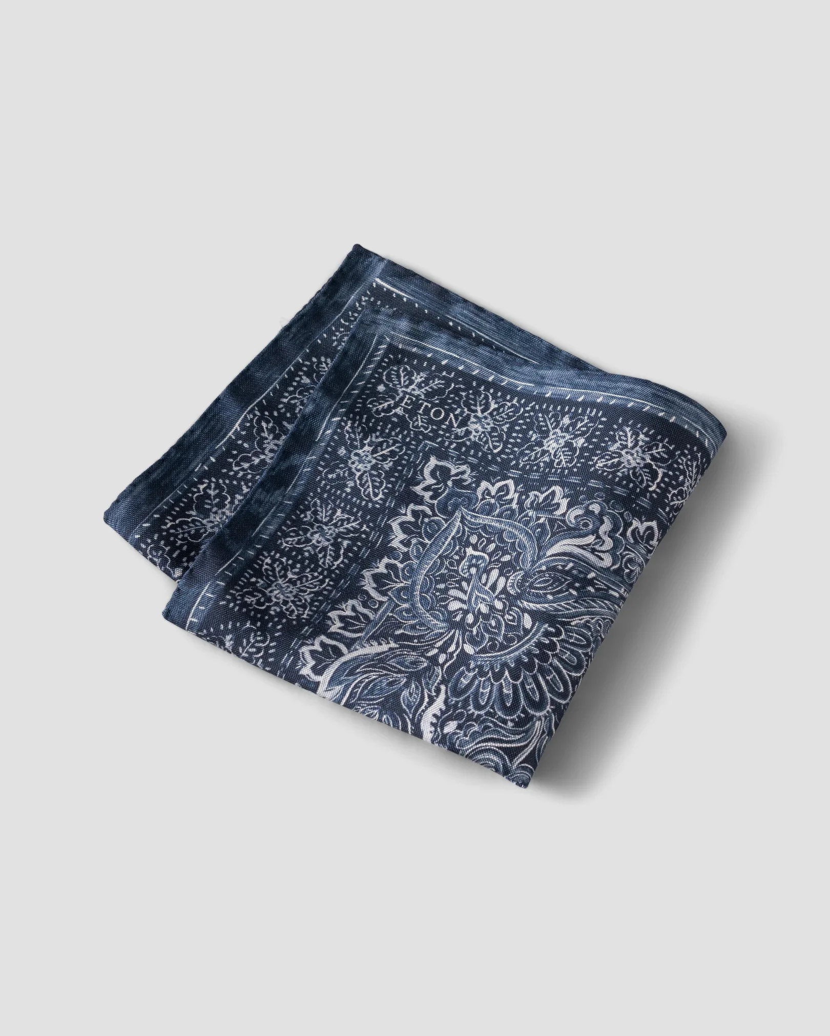 Eton - navy blue stylish pocket square