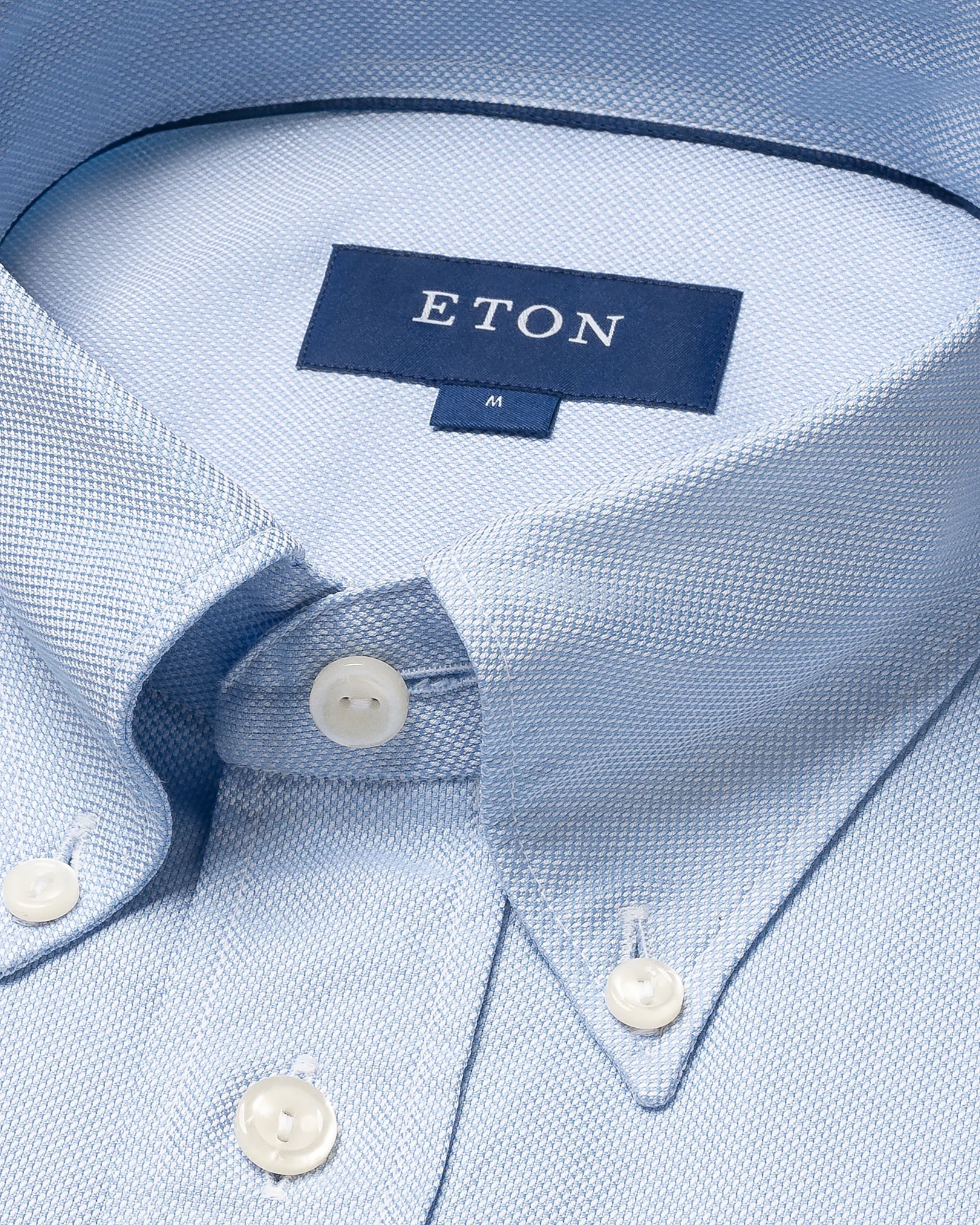 Eton - Light Blue Royal Oxford Shirt