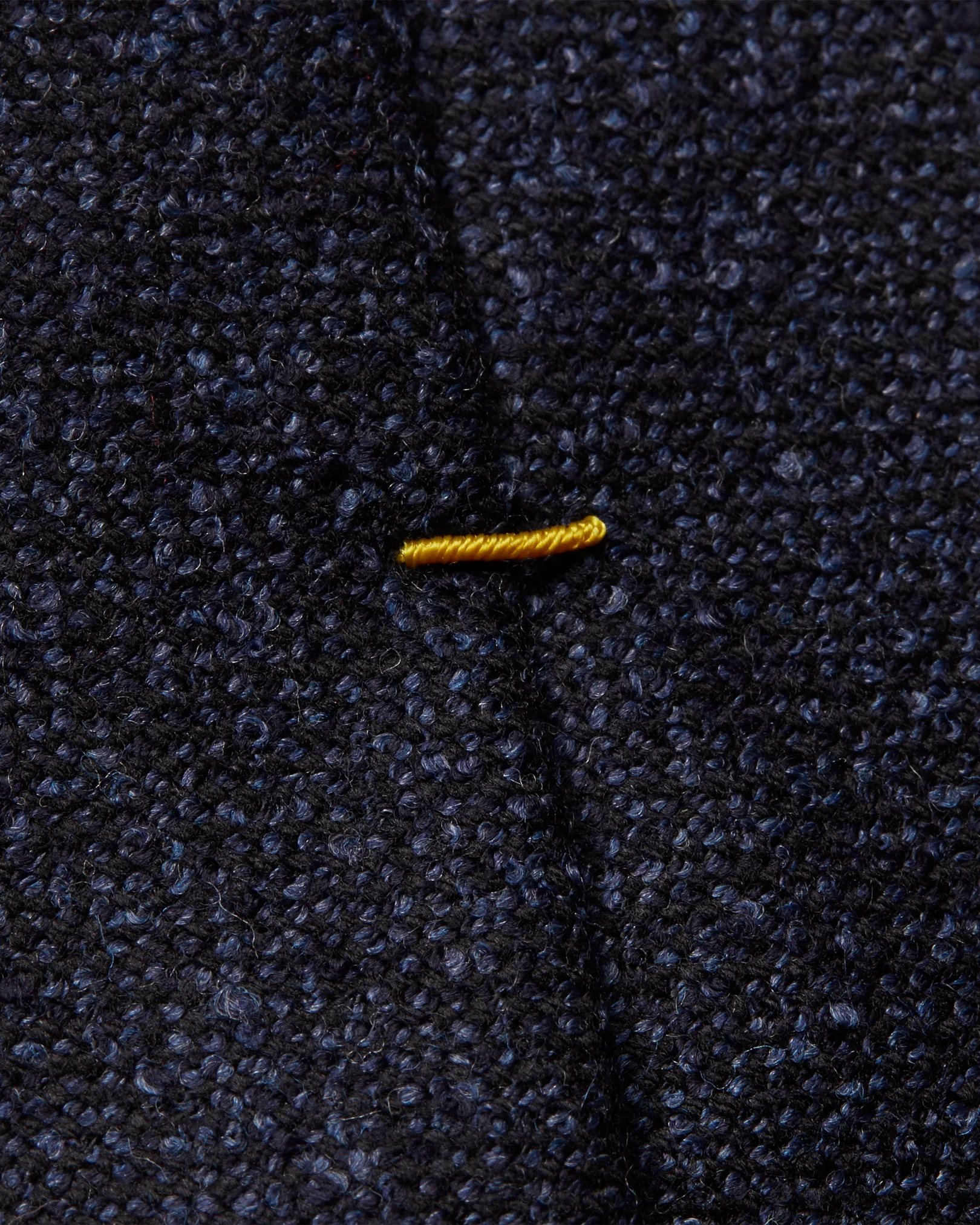 Eton - dark blue wool blend tie