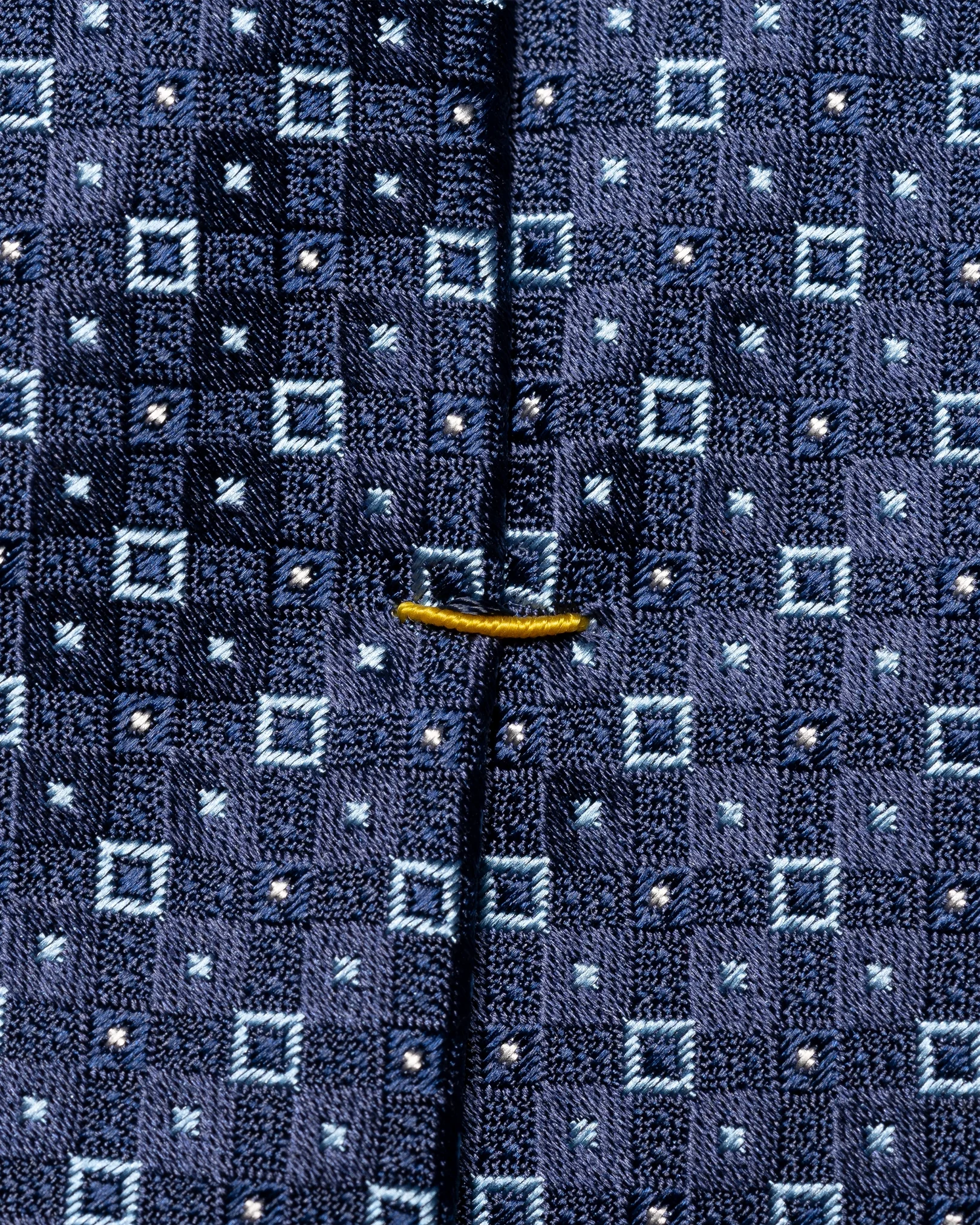 Eton - Geometric Print Silk Tie