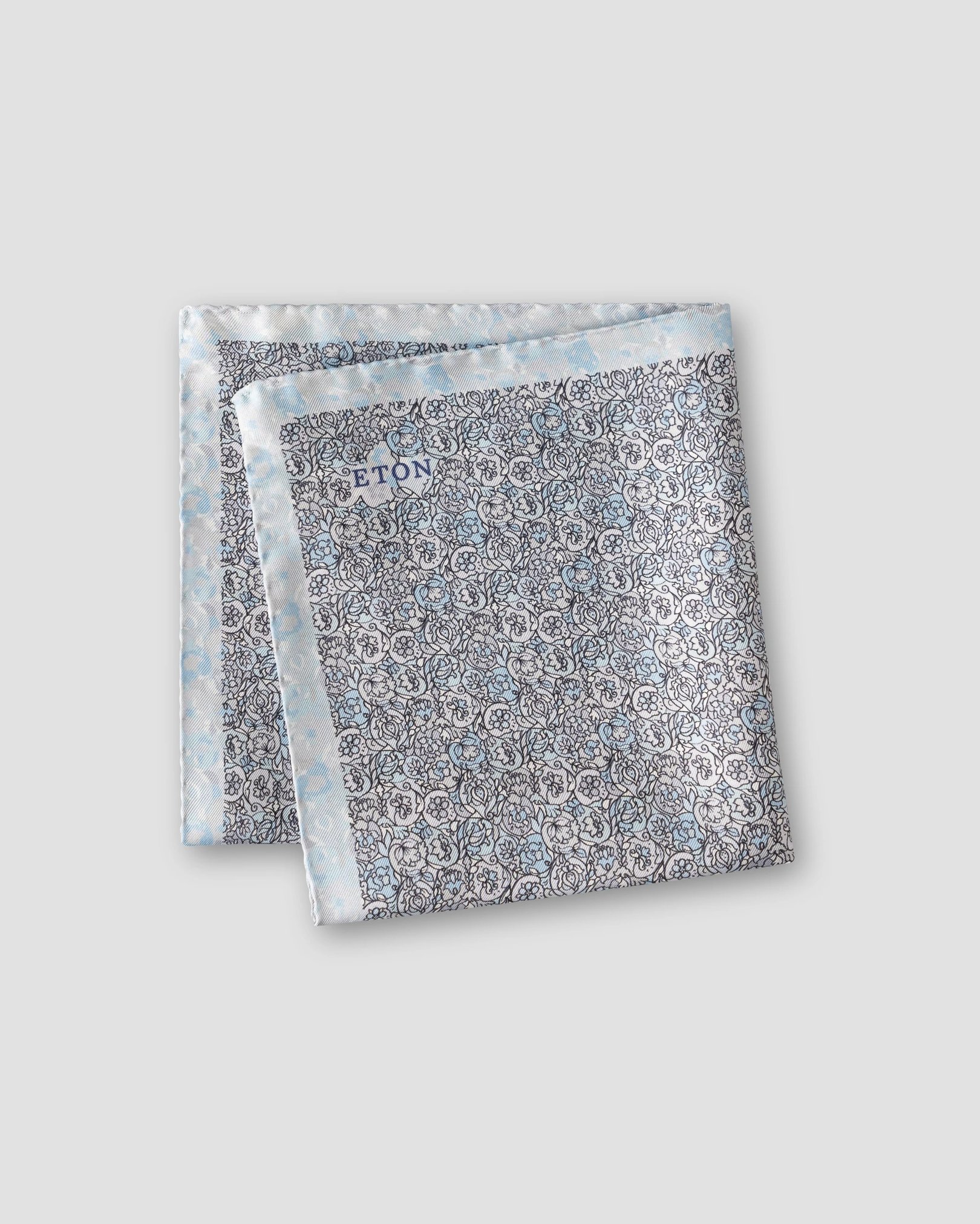 Eton - Floral Silk Pocket Square
