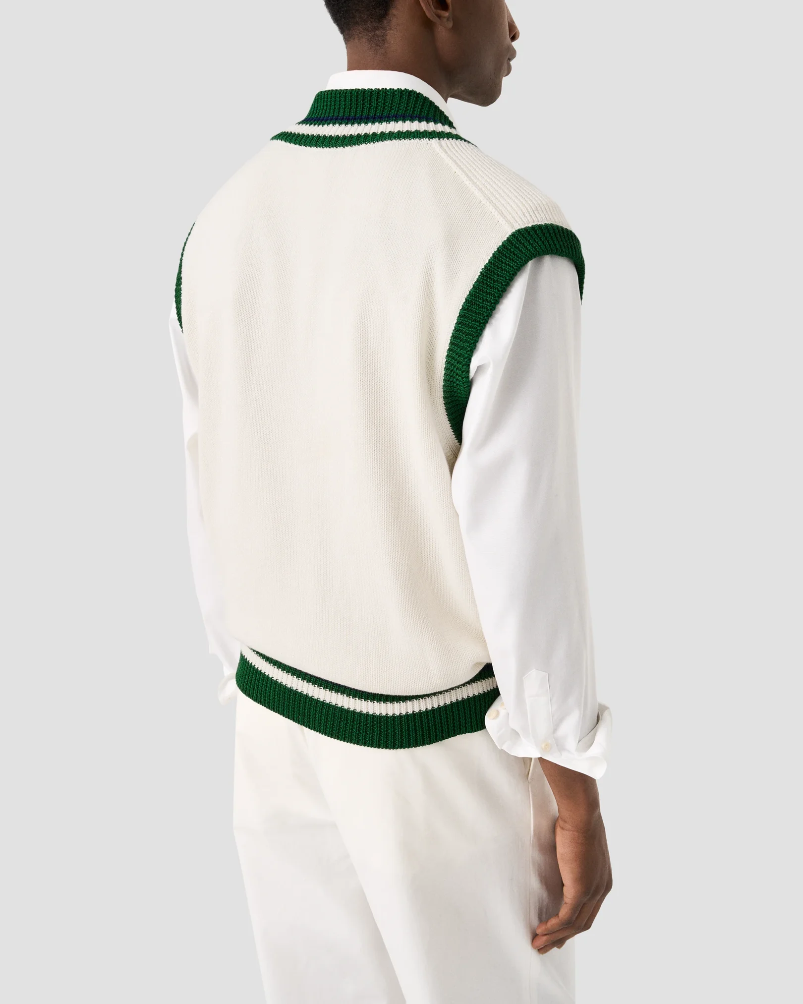 Eton - eton x tretorn cotton v neck vest