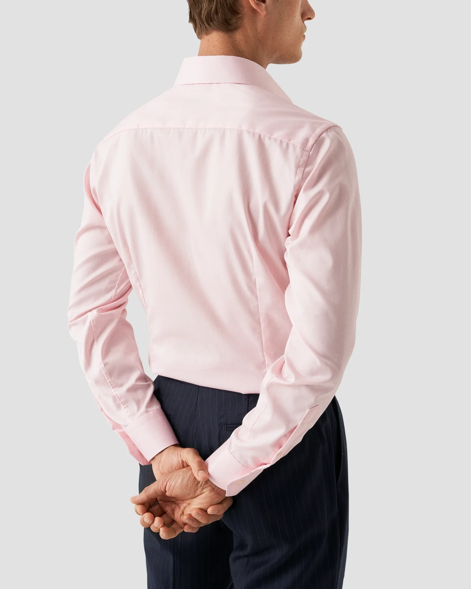 Eton - pink shirt signature twill