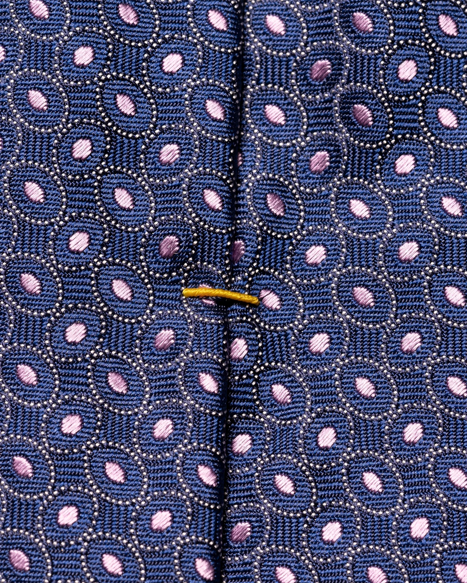 Eton - navy blue effect tie