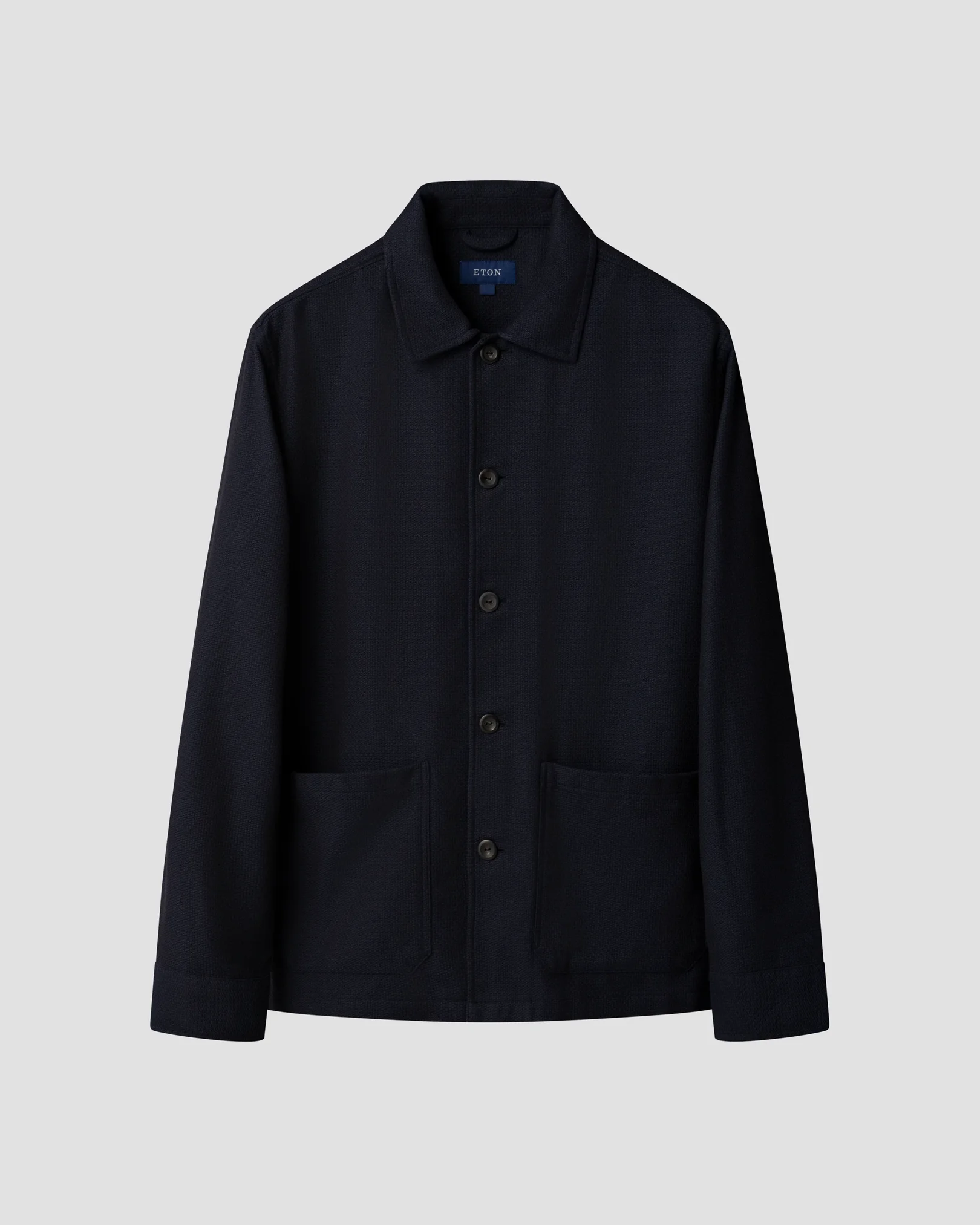 Eton - Solid Indigo Overshirt