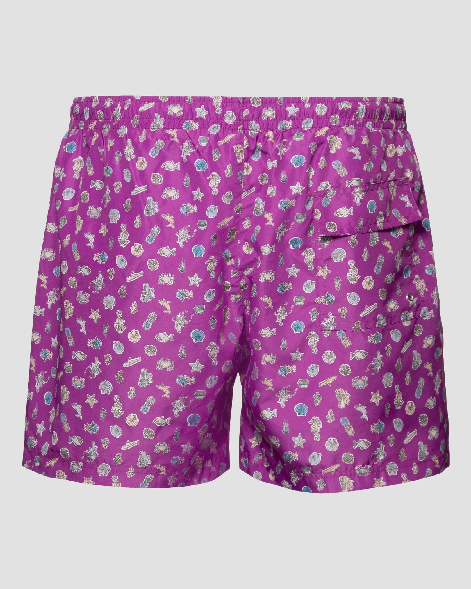 Eton - dark purple swimshorts af