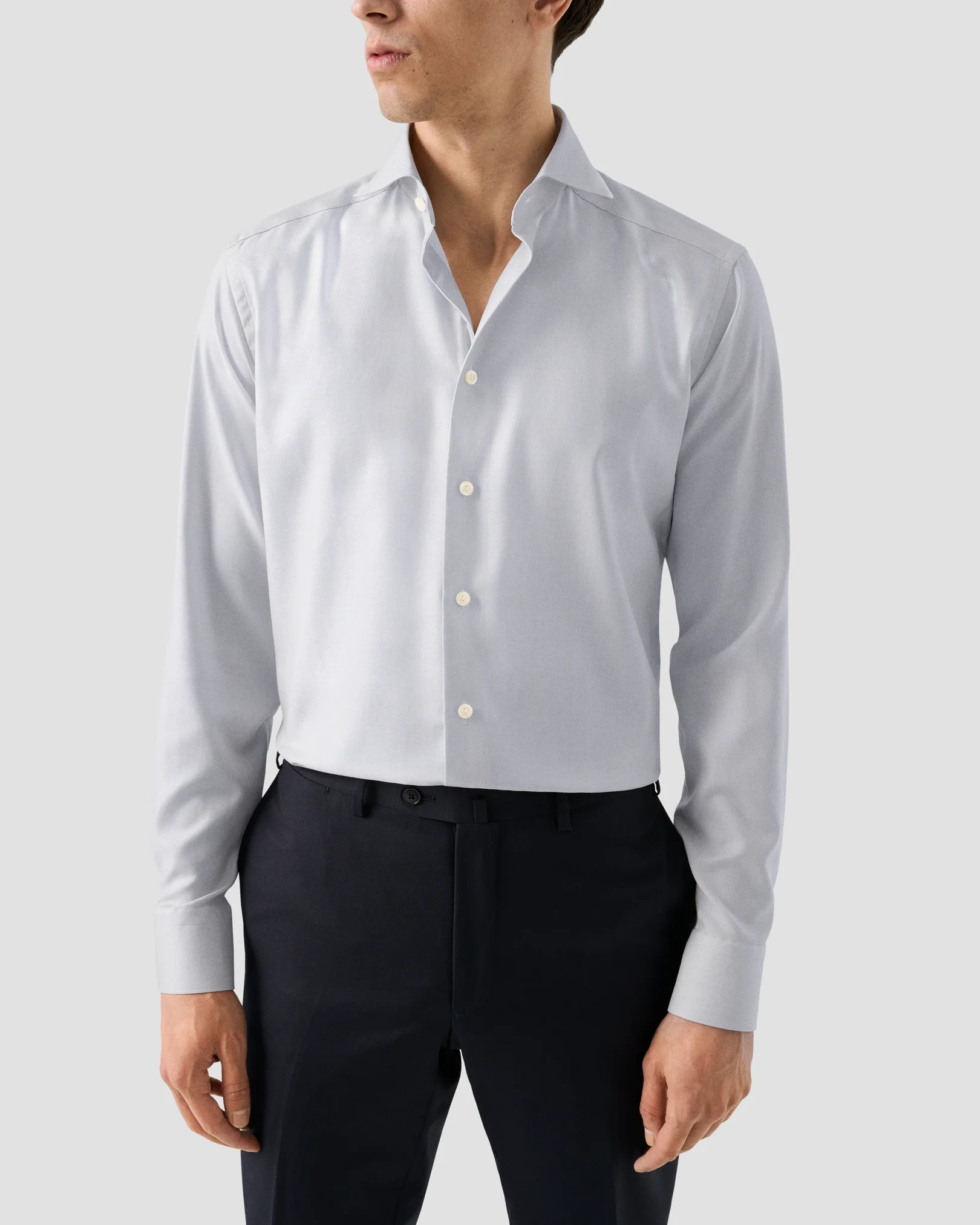 Eton - light grey twill