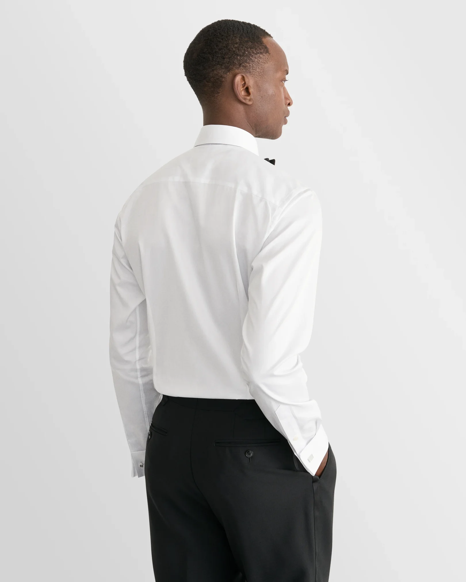 Eton - white elevated french cuff shirt