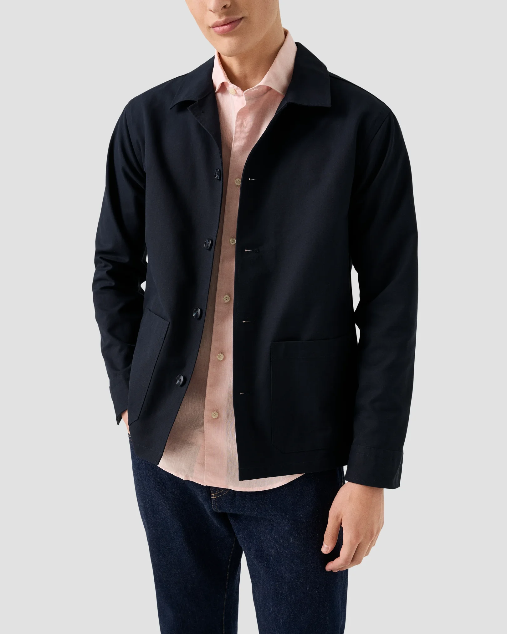 Eton - Short Sleeve Linen Shirt