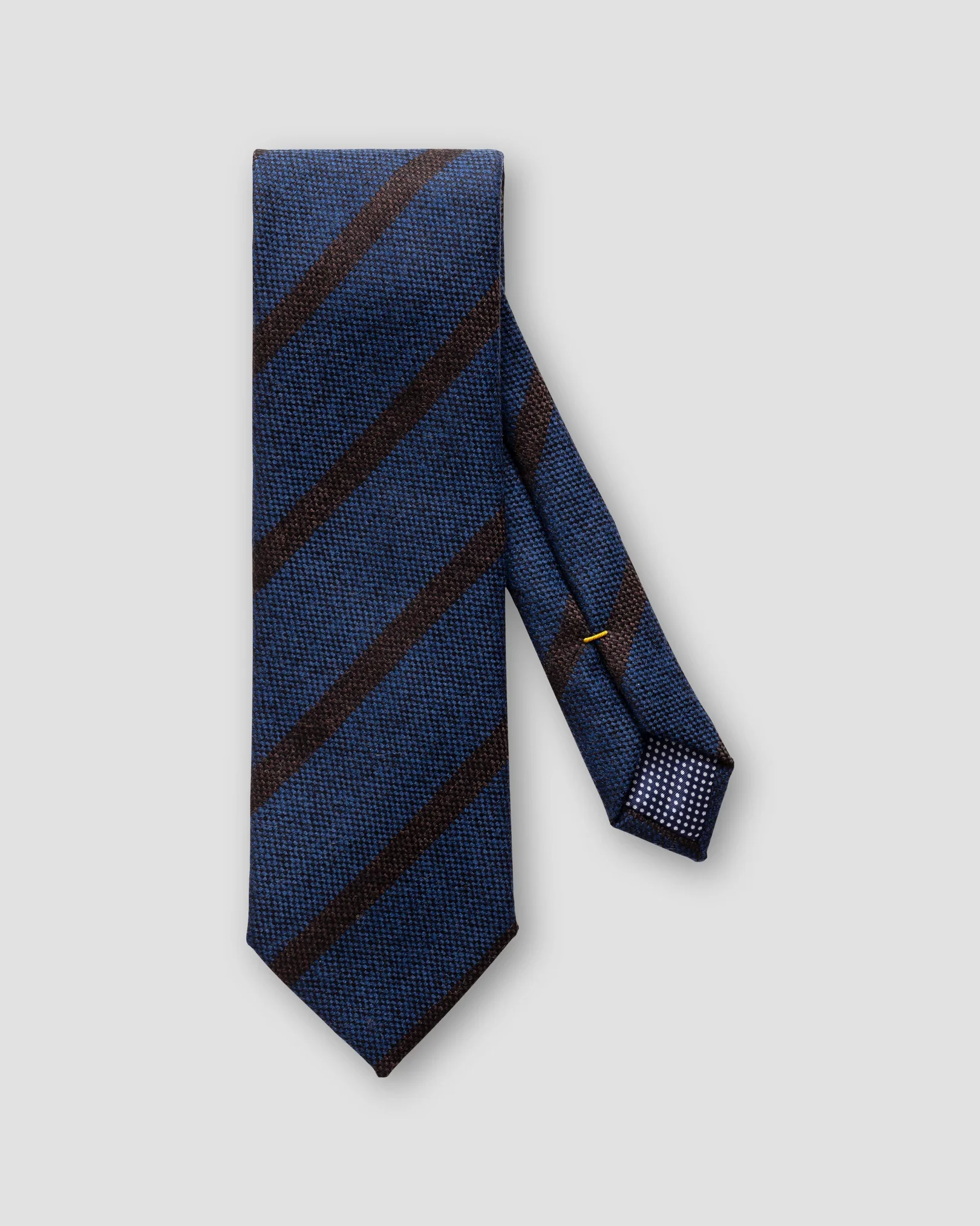 Eton - blue striped wool tie