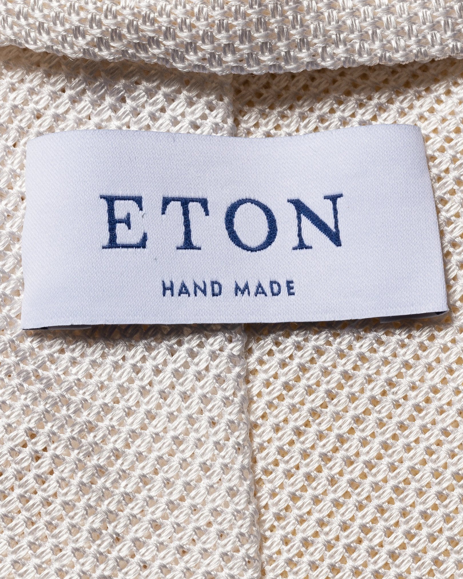 Eton - white grenadine tie