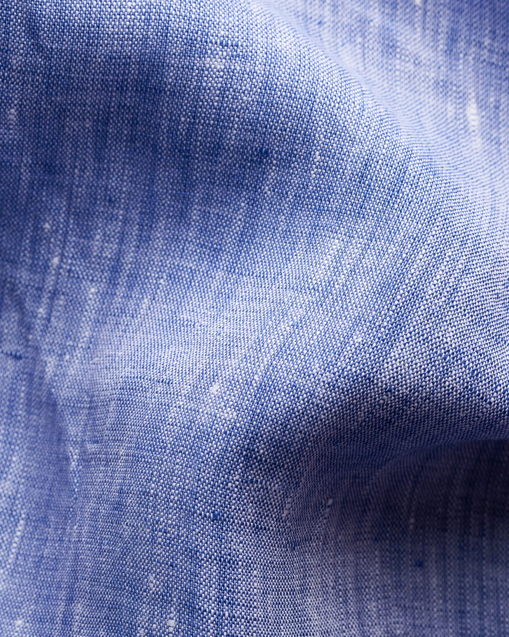 Navy blue Plain Linen - Eton