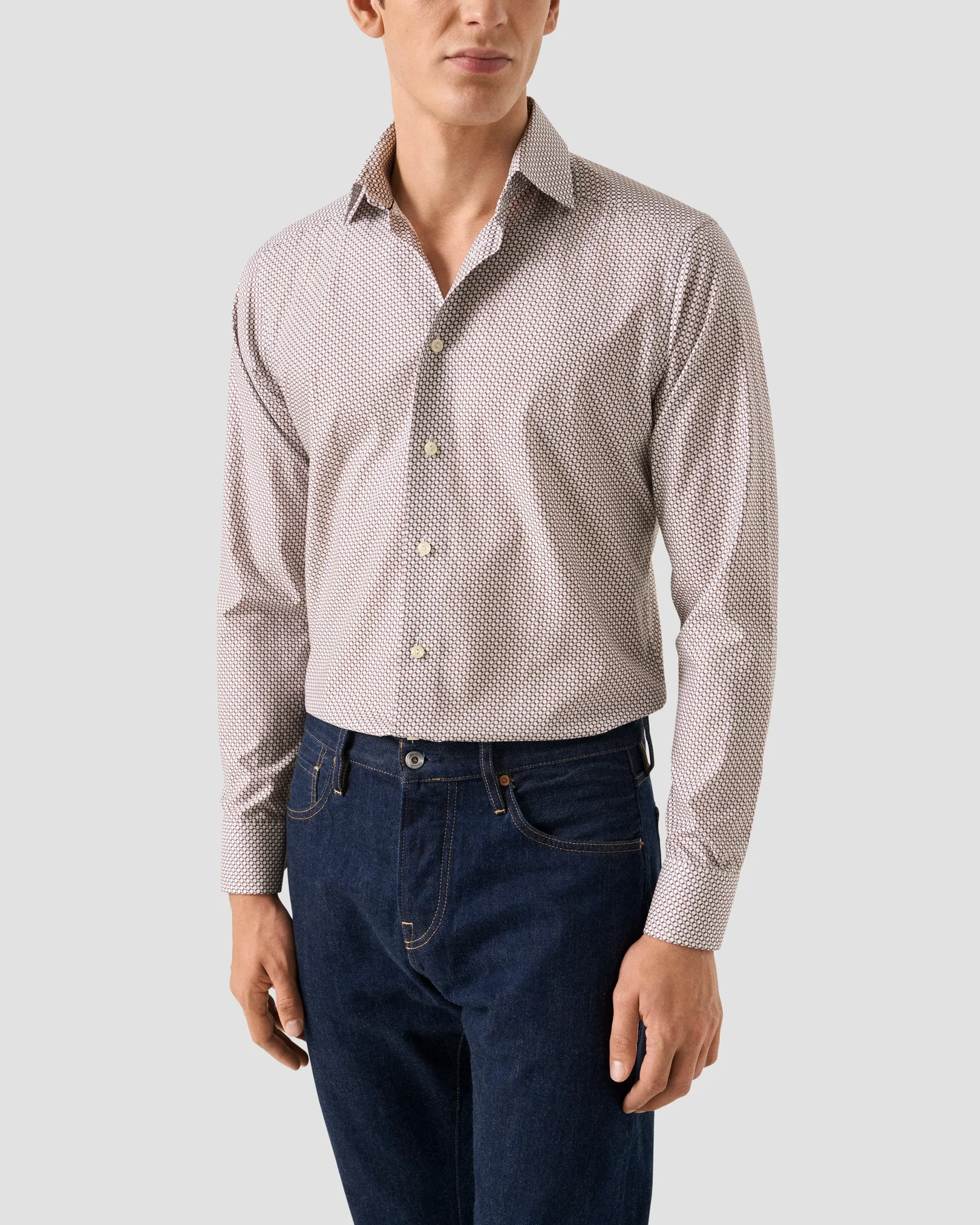 Eton - Geometric Signature Twill Shirt