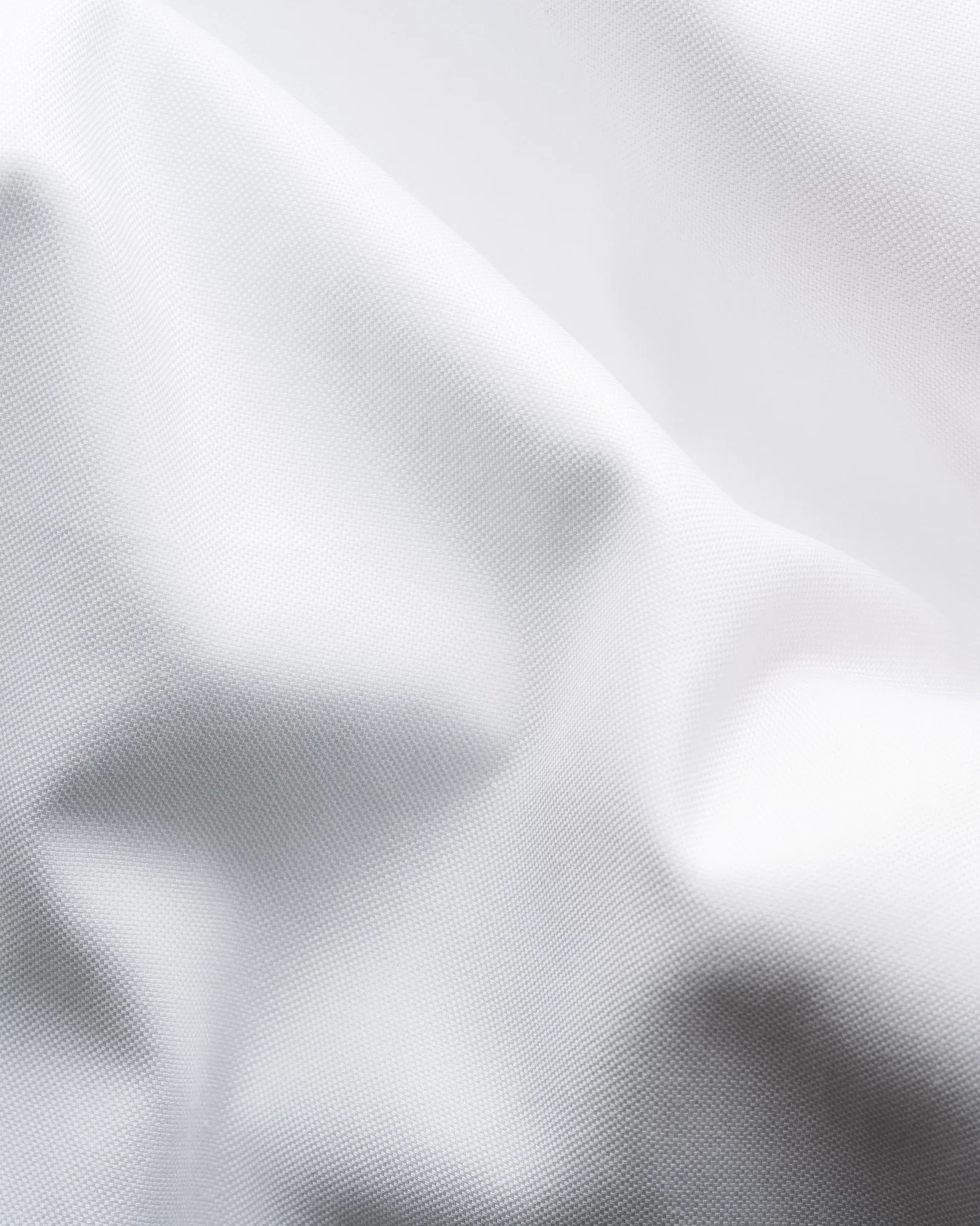 Eton - white solid wrinkle free oxford