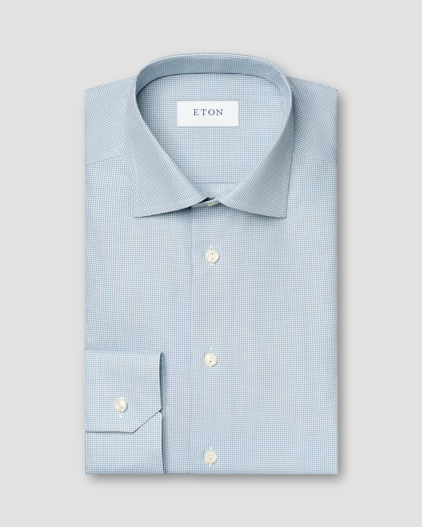 Eton - Fine Check Signature Twill Shirt