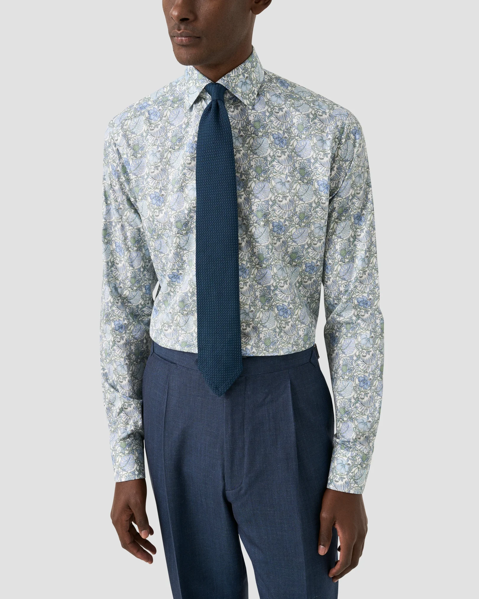 Eton - Floral Signature Twill Shirt