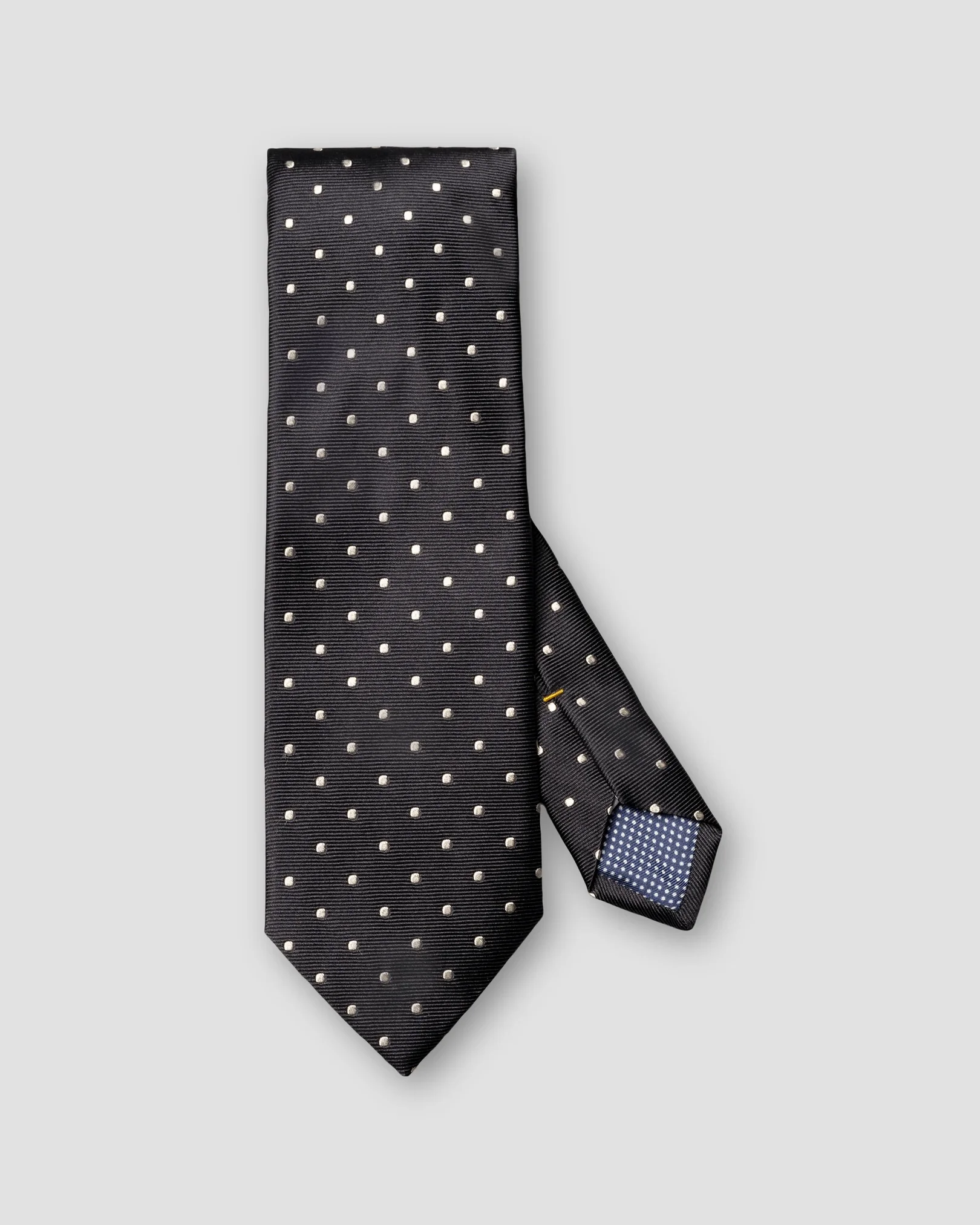 Eton - polka dot woven silk tie