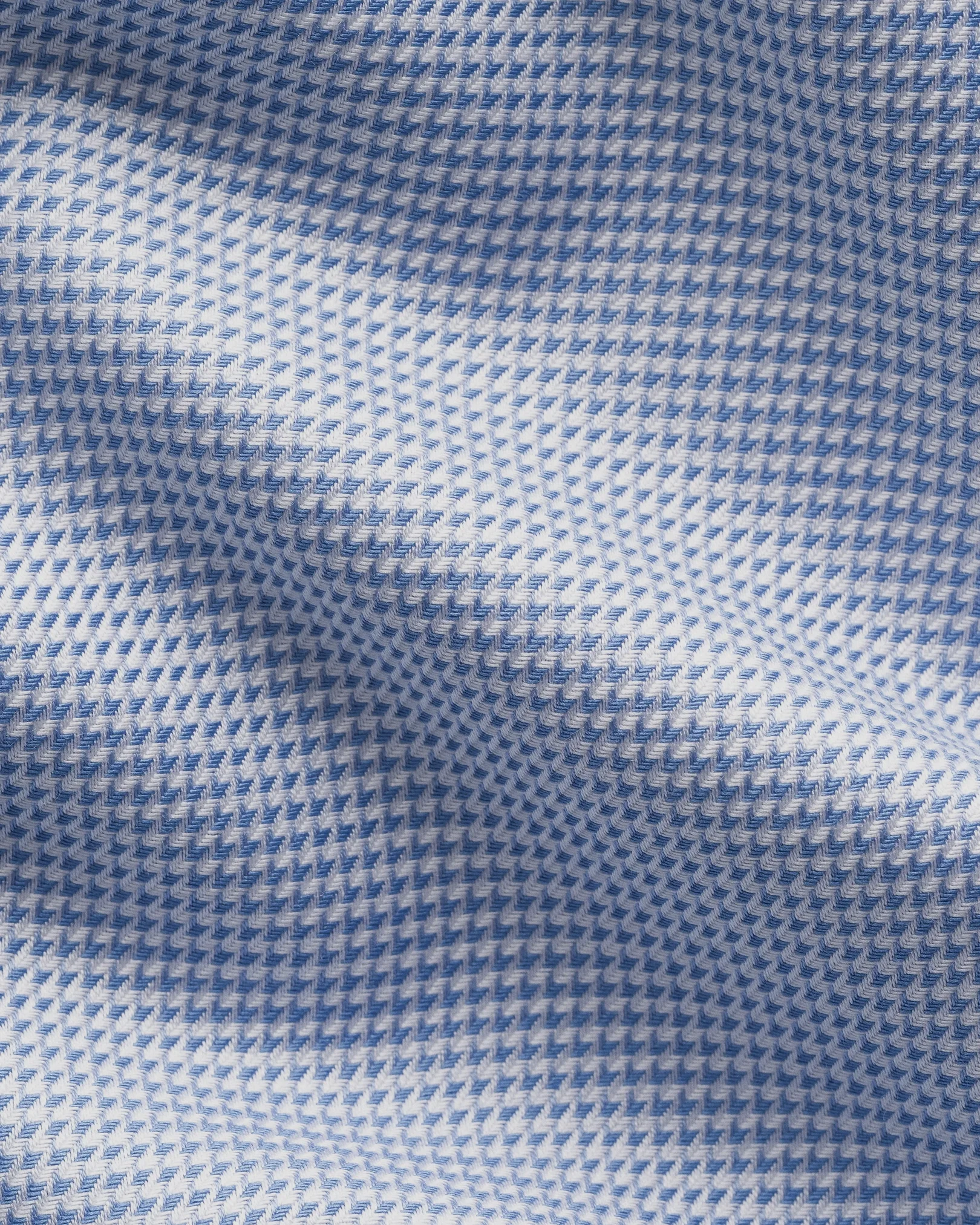 Eton - light blue semi solid twill shirt cut away 268