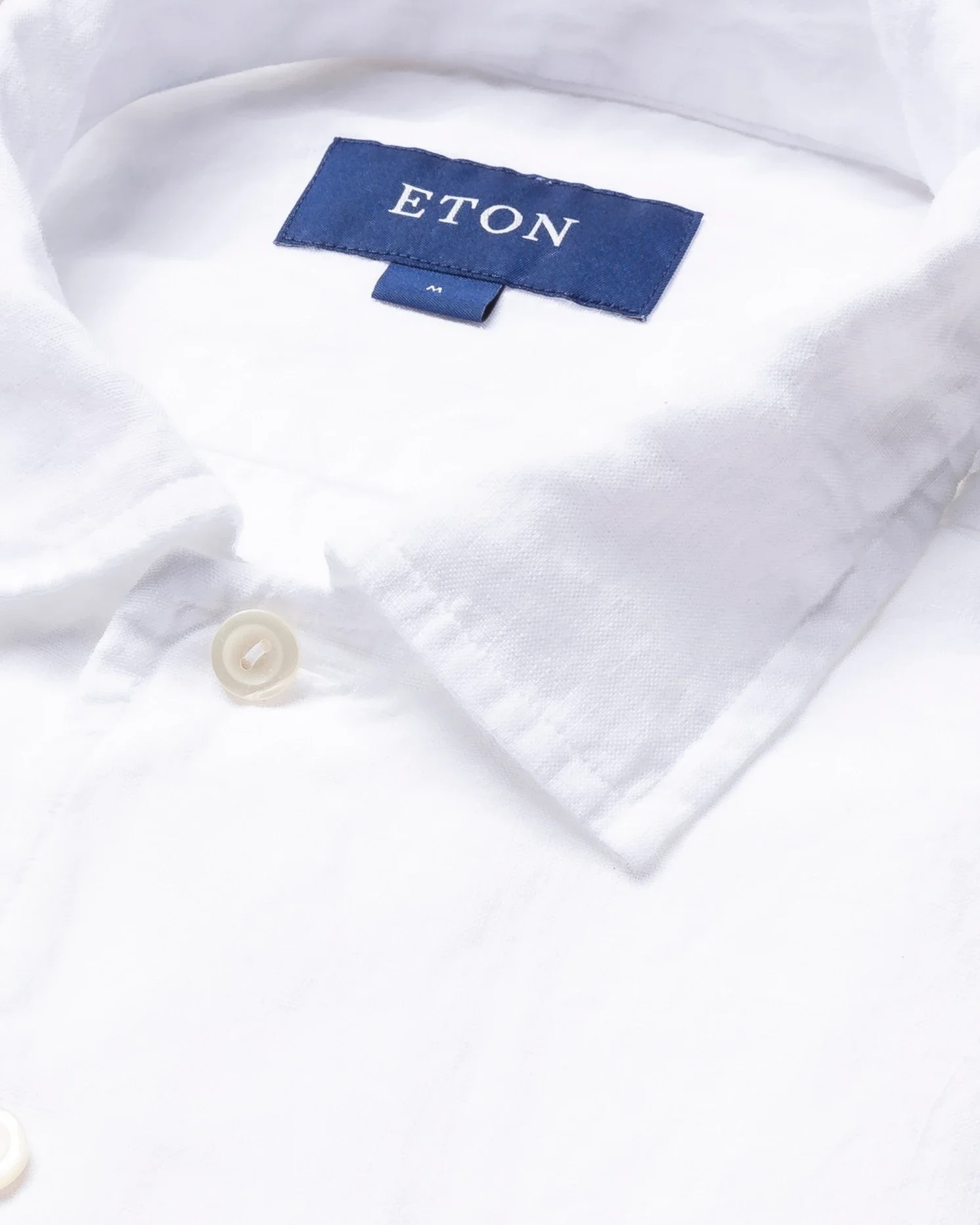 Eton - white resort linen shirt