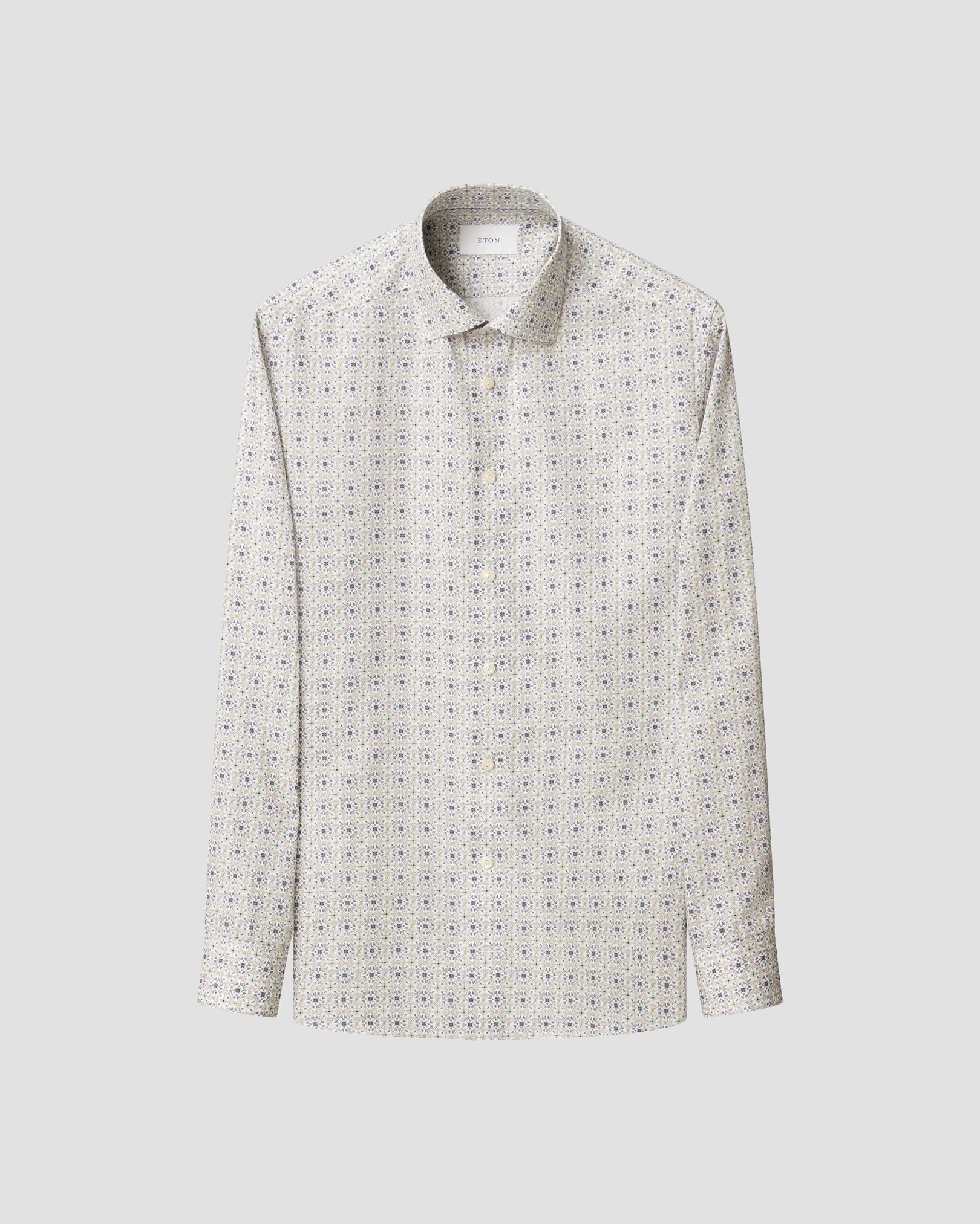 Eton - Motif Cotton & TENCEL™ Lyocell Shirt