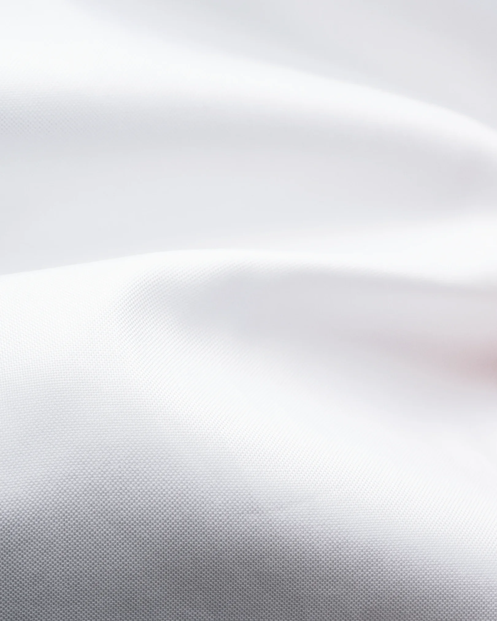 Eton - white solid signature oxford shirt wide spread rounded single slim