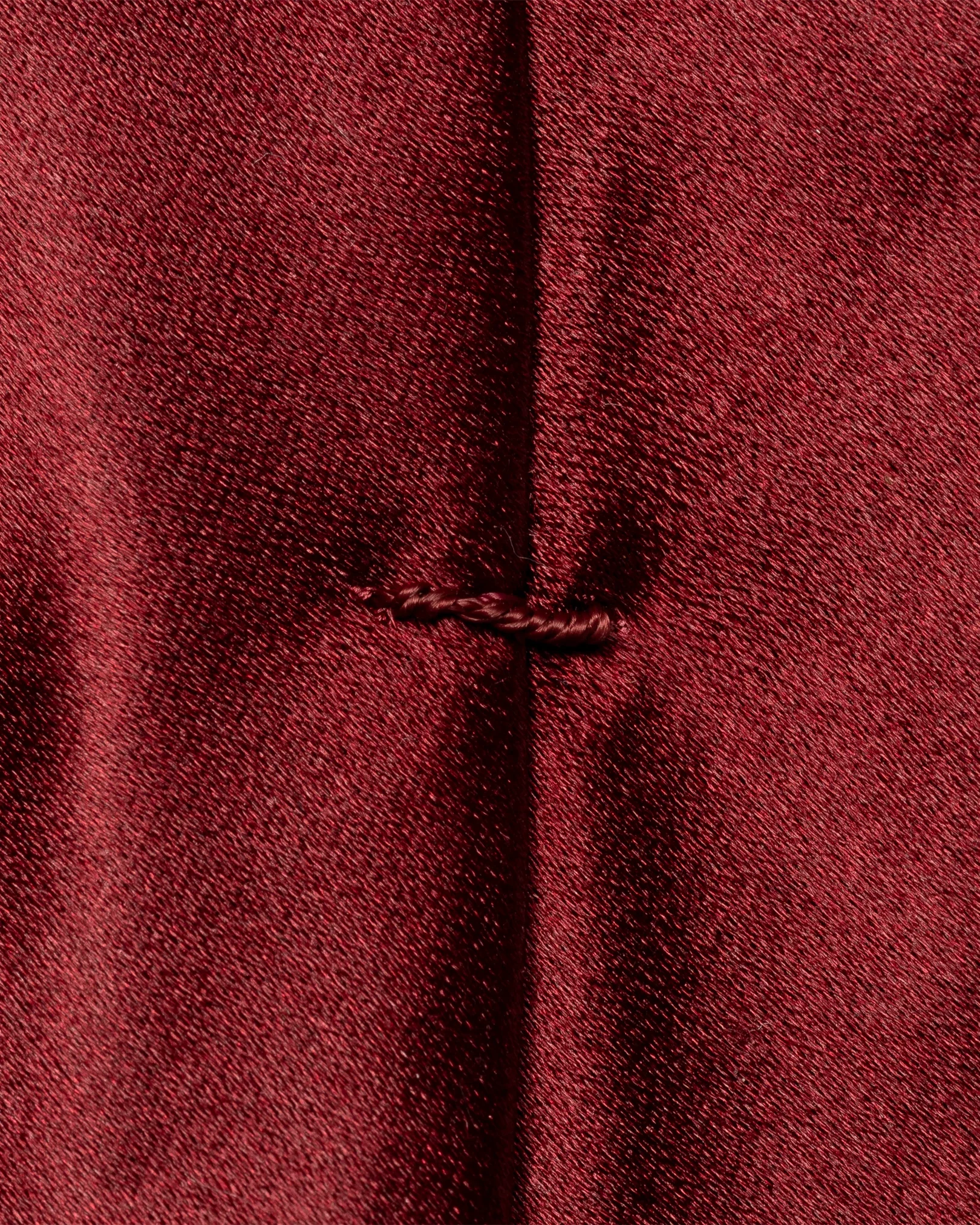 Eton - dark red solid silk tie