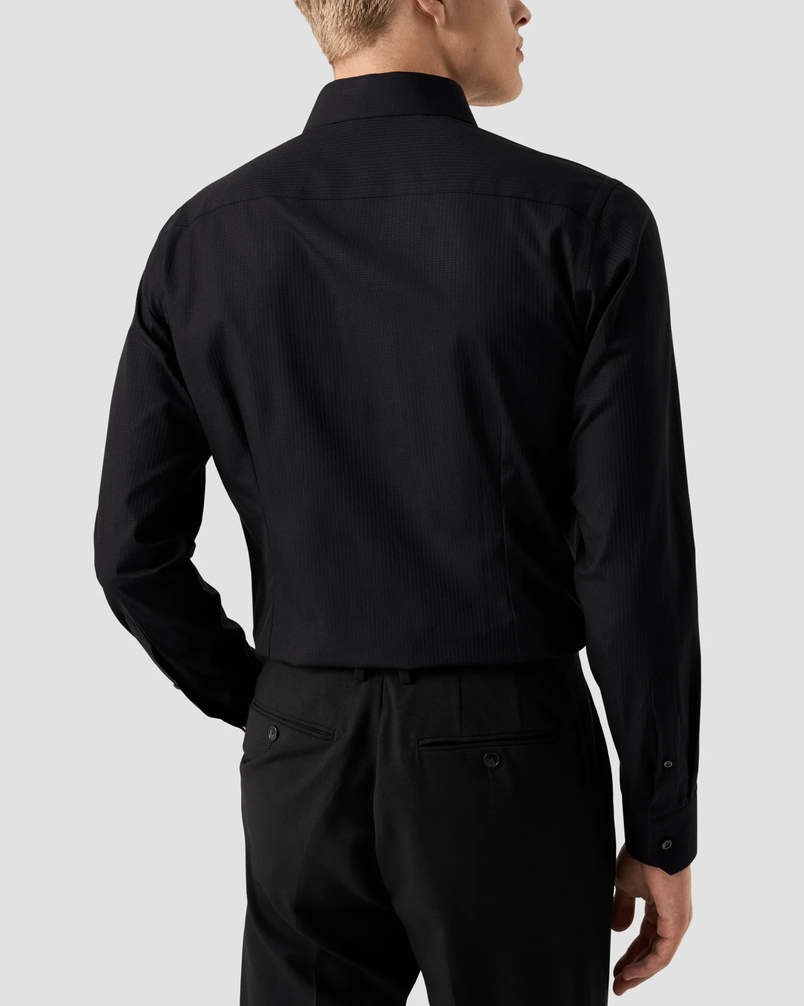 Eton - semi solid supima shirt 256