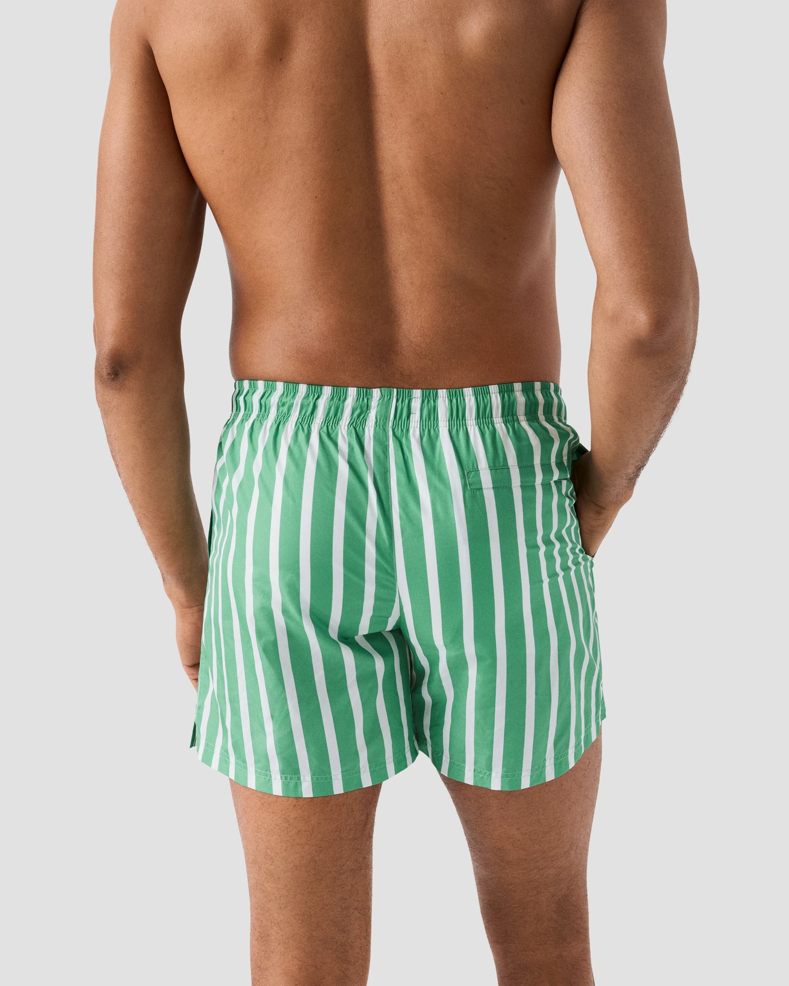 Eton - Striped Swim Shorts