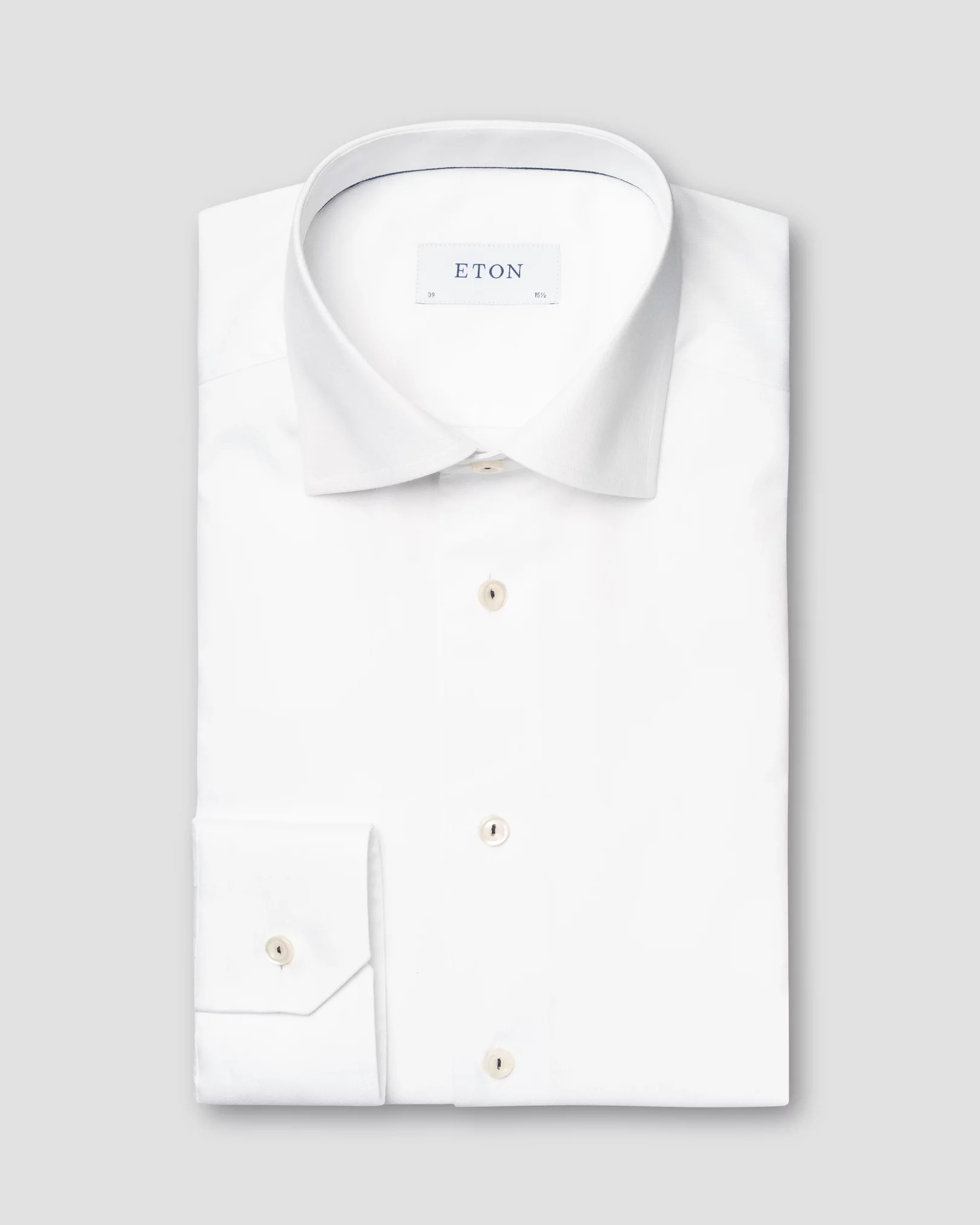 Eton - white fine twill shirt