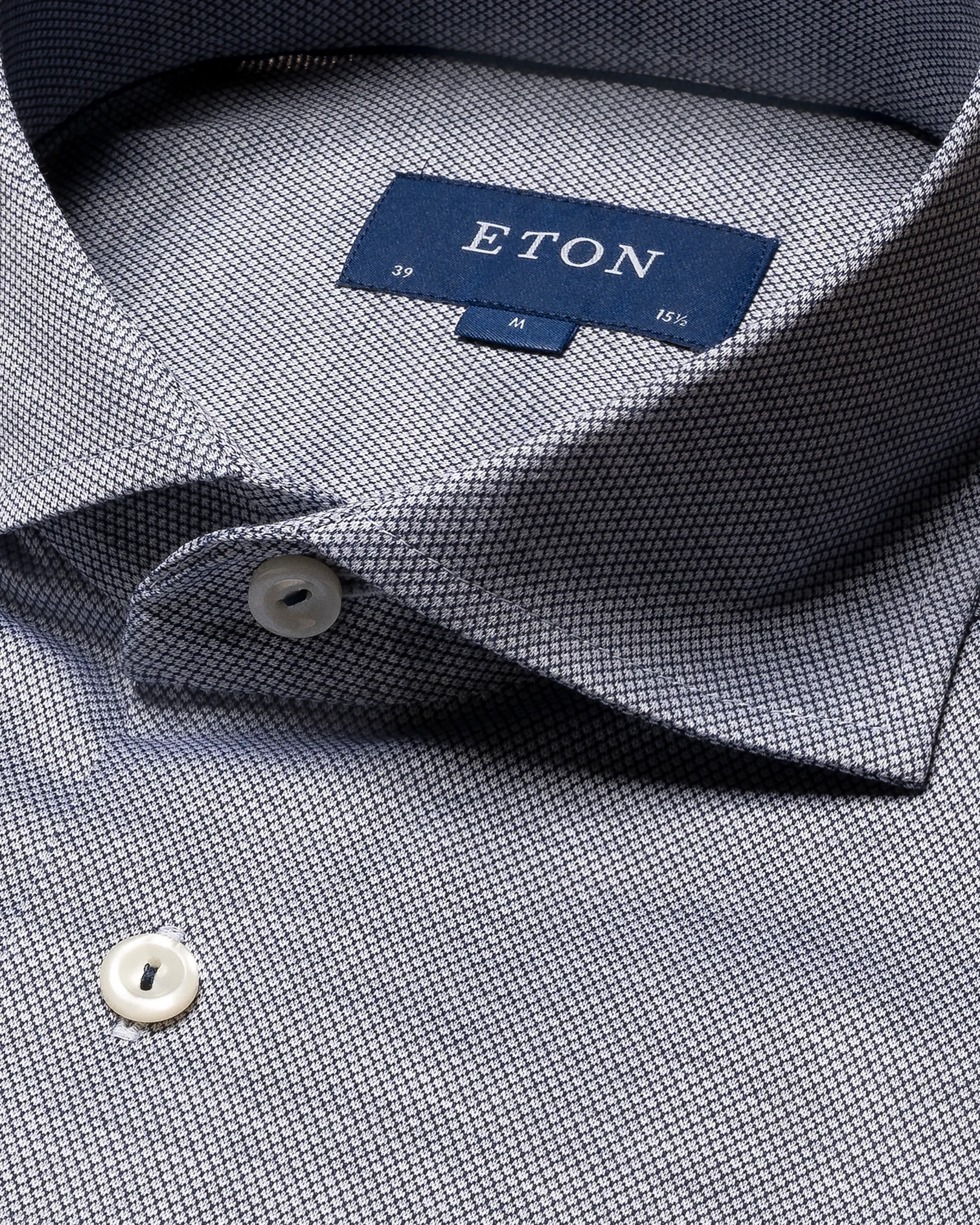 Eton - navy blue king knit
