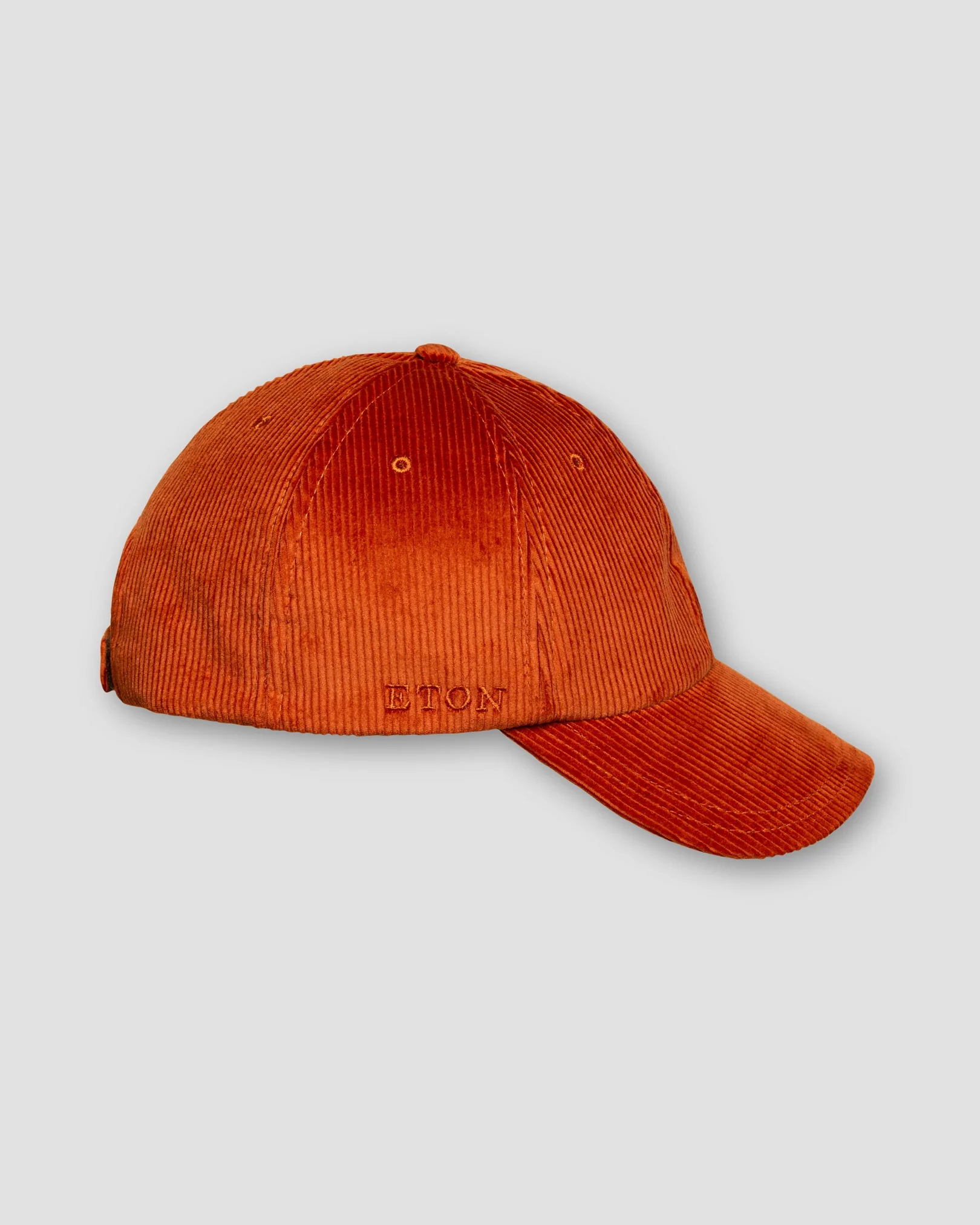 Eton - orange corduroy baseball cap