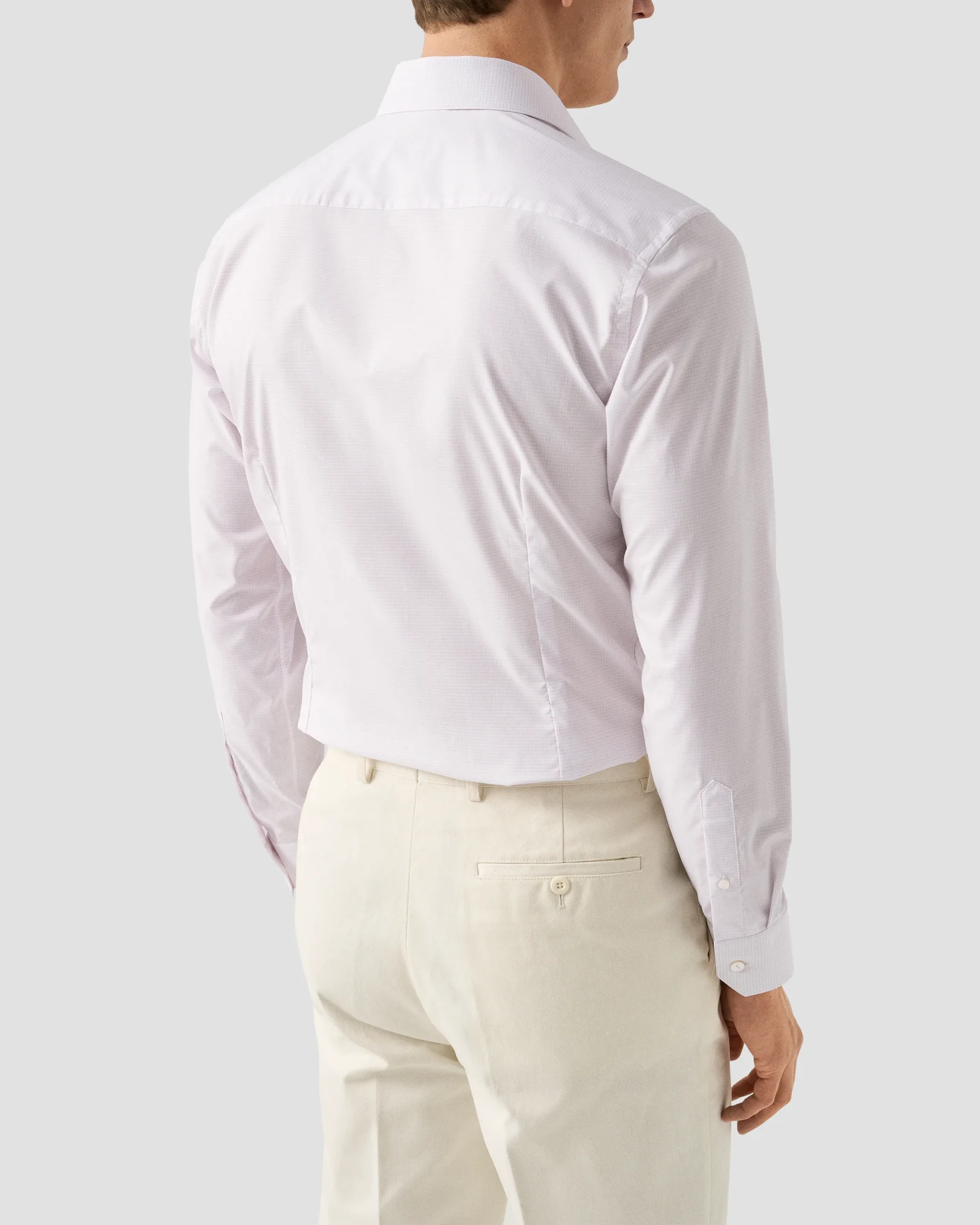 Eton - micro check supima 261