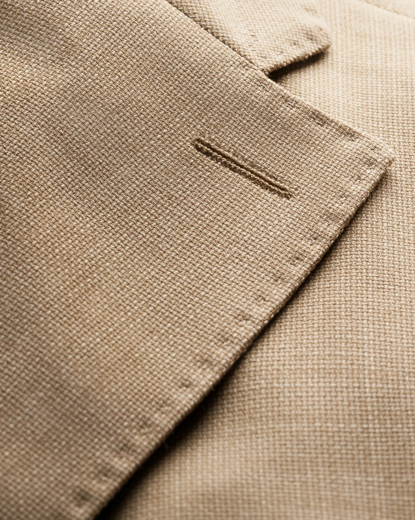 Eton - beige lana tech structure soft jacket