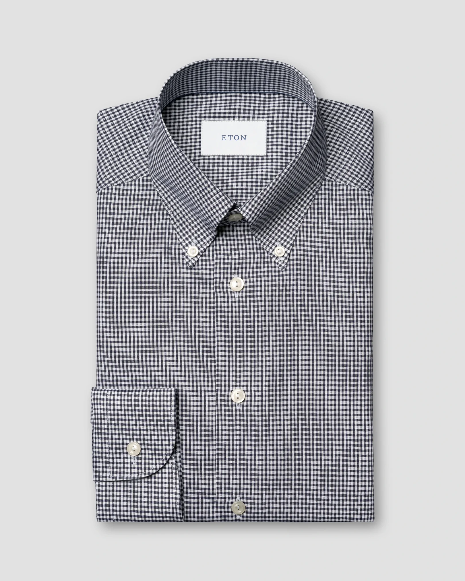 Eton - Chemise Oxford à carreaux Signature