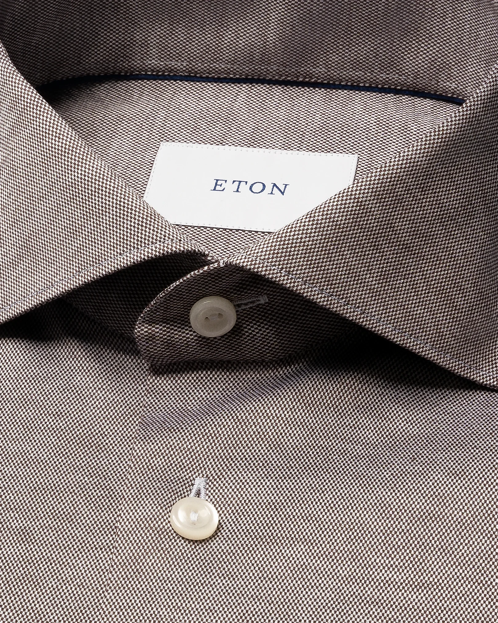 Eton - filo di scozia knit shirt 256