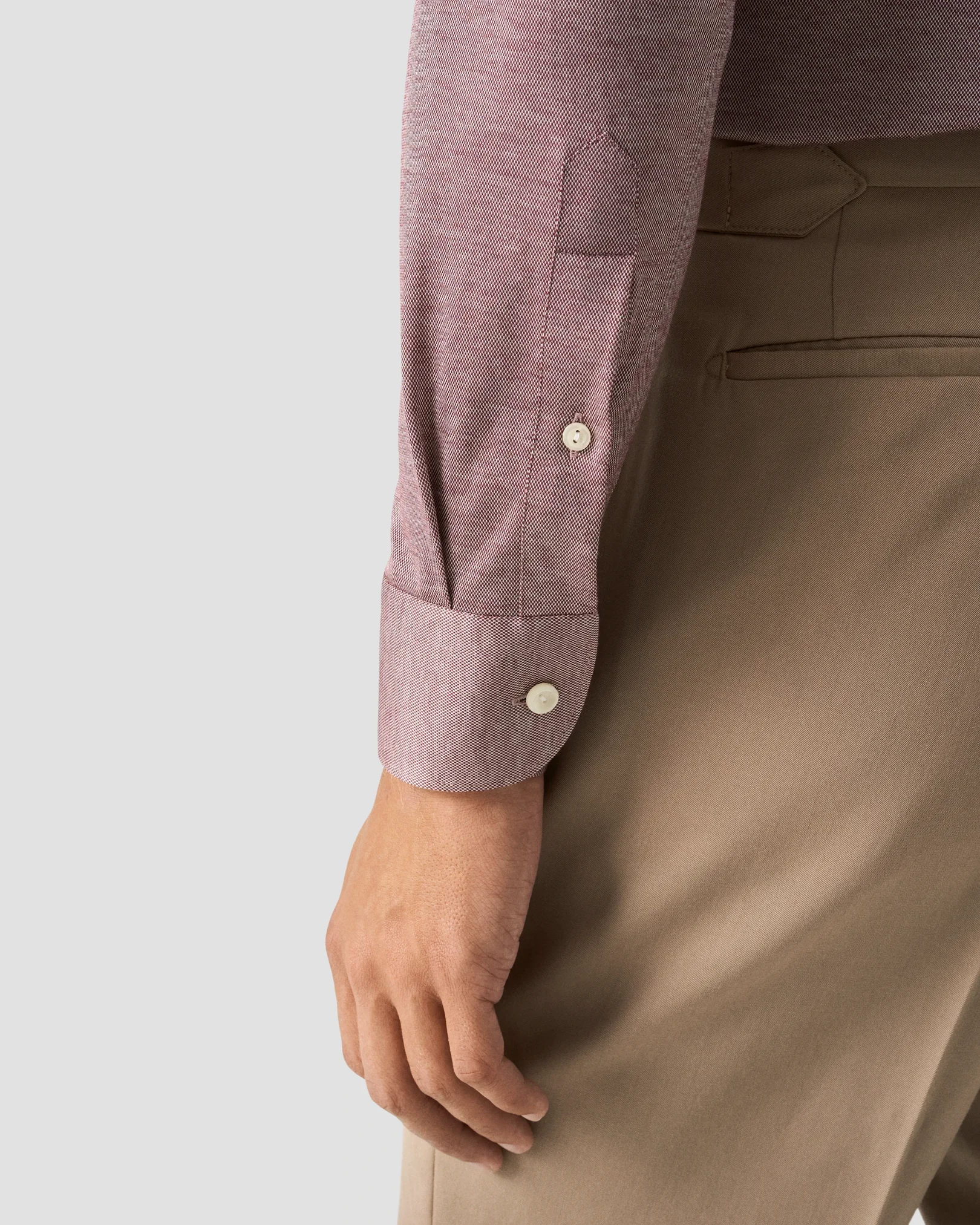 Eton - Filo di Scozia Jacquard Knit Shirt