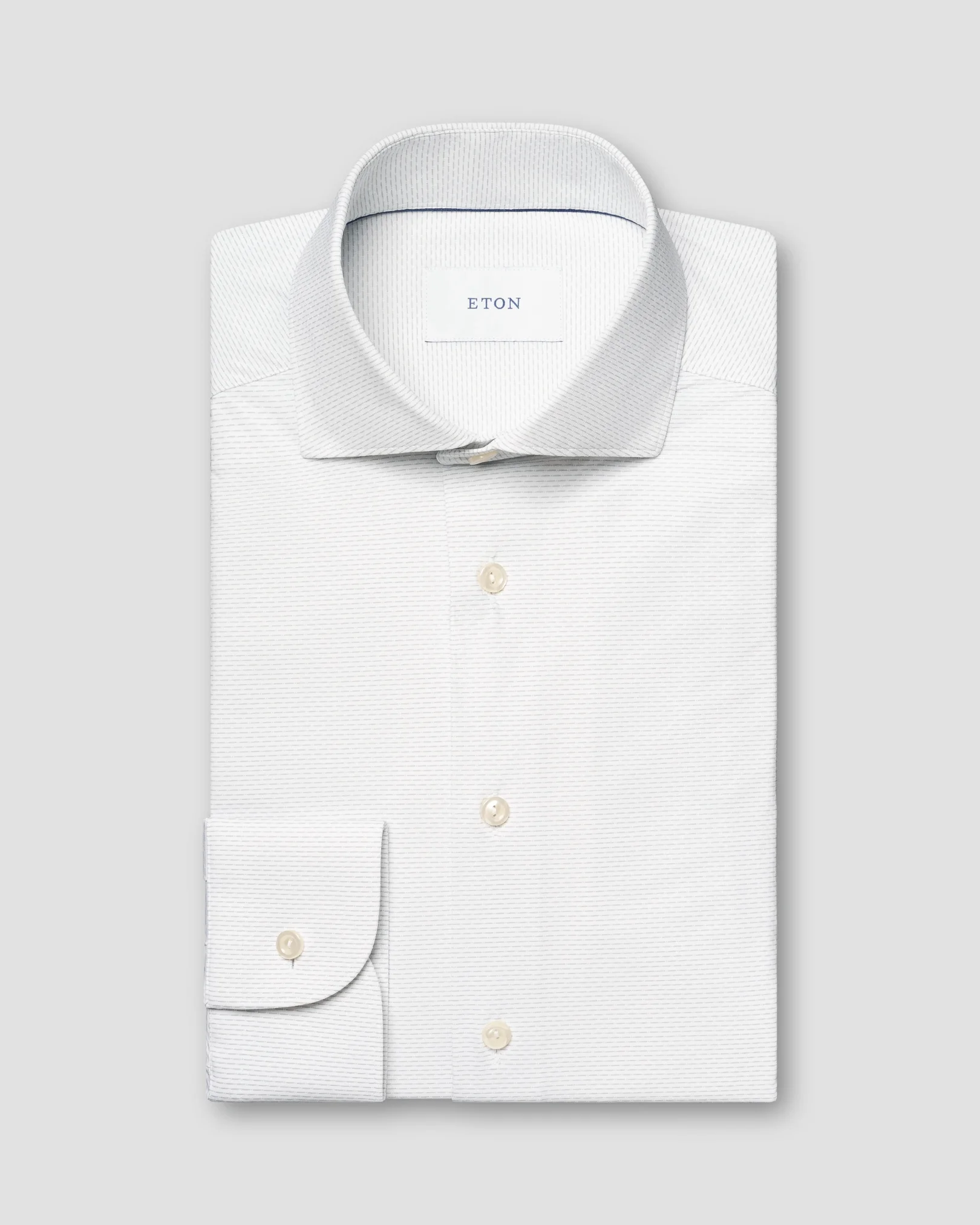 Eton - solid four way stretch shirt