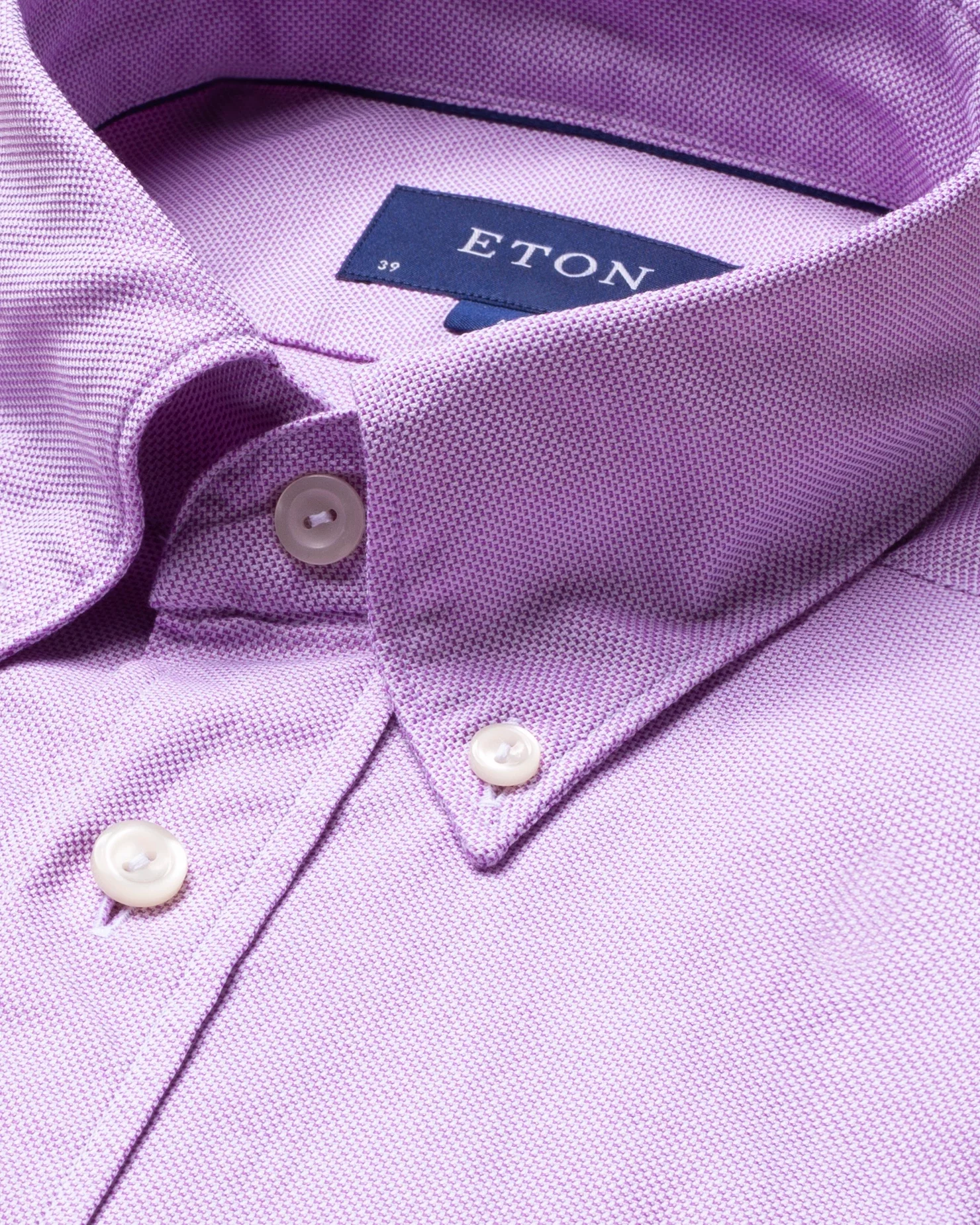 Eton - purple oxford shirt