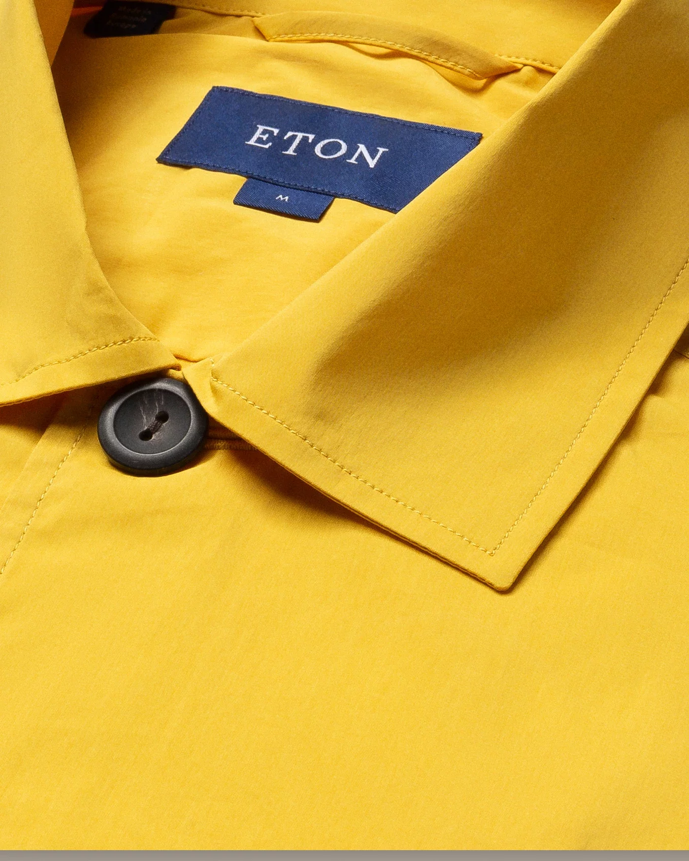 Eton - yellow wind overshirt