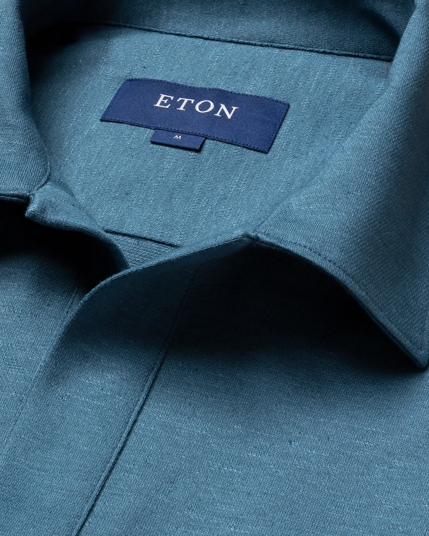 Eton - blue polo shirt open collar short sleeved